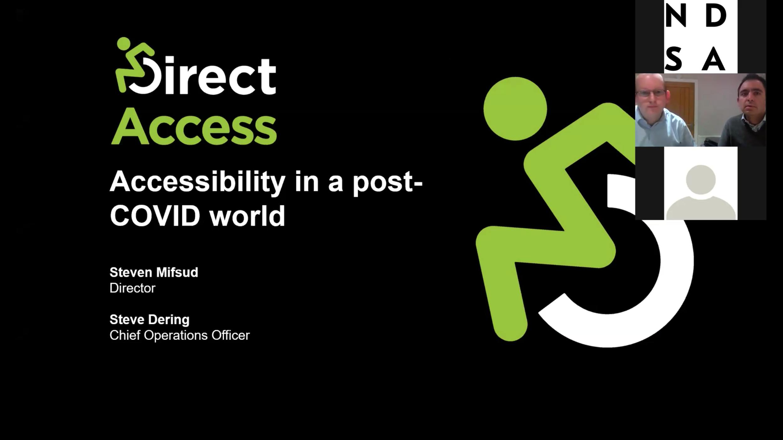 Event follow up: Accessibility in a post Covid19 world