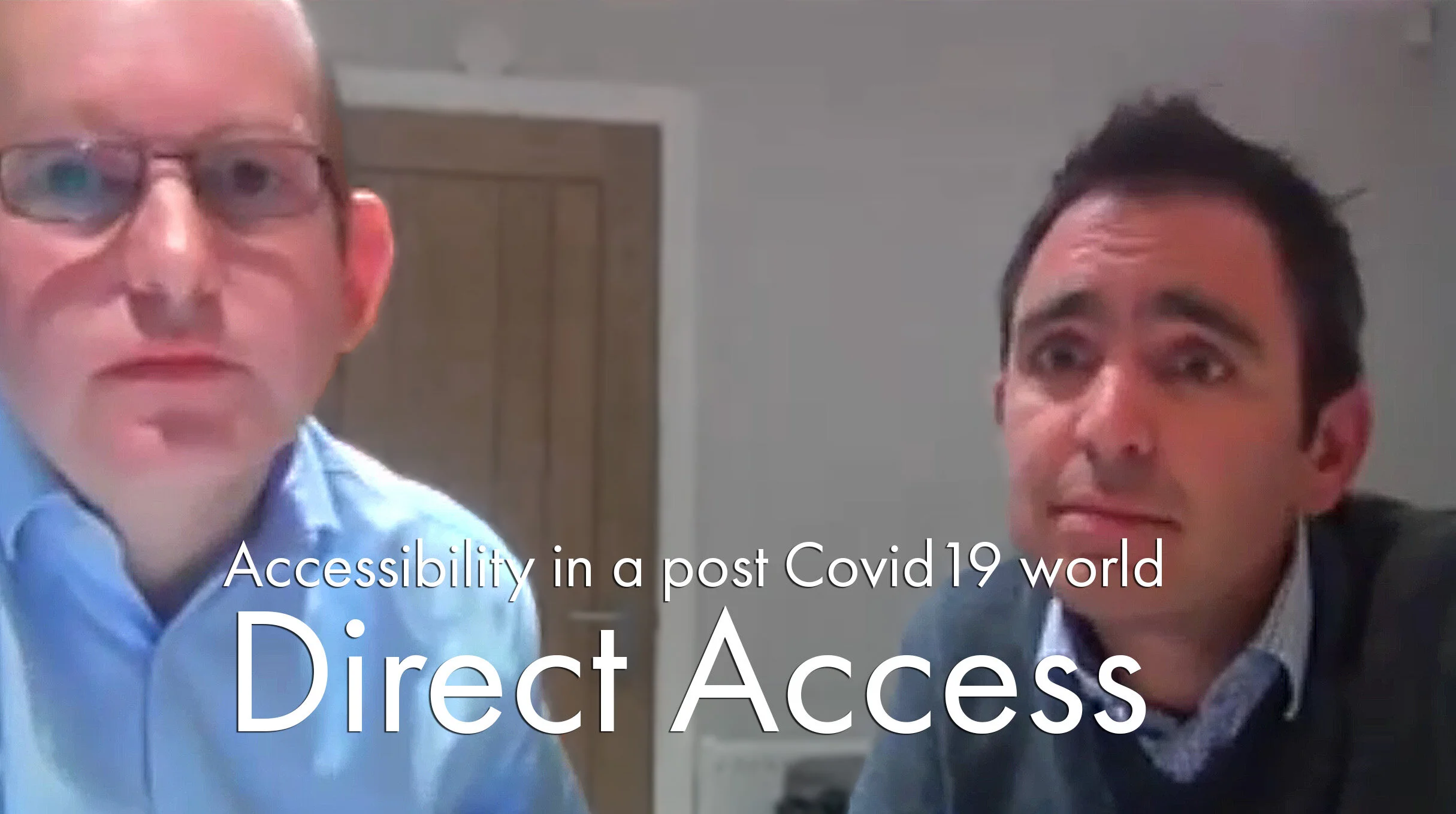Video: Accessibility in a post Covid19 world