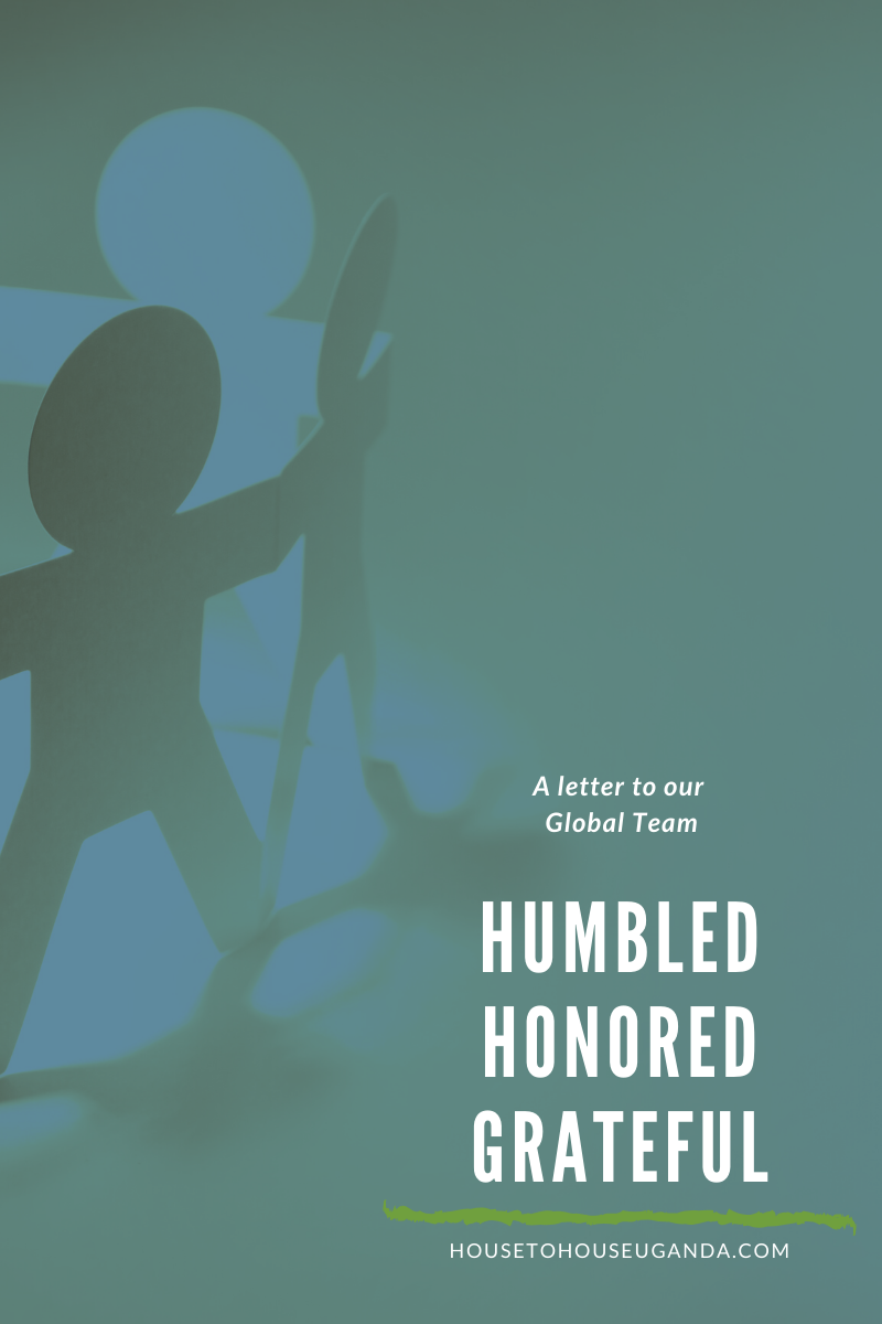 We are humbled, honored, grateful.