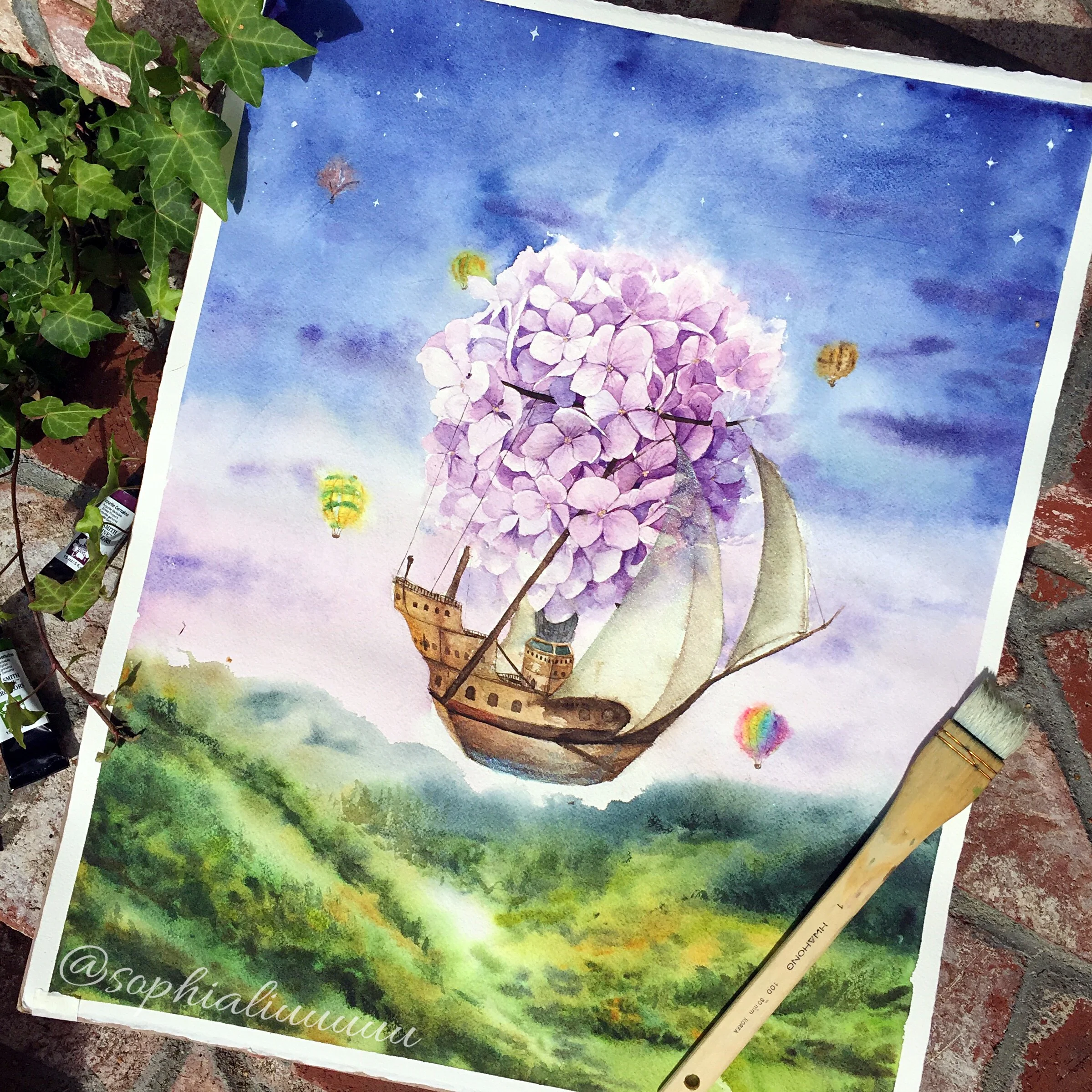 Hydrangea Airship (2015)