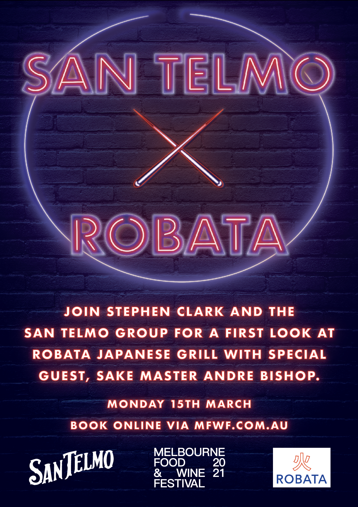 *SOLD OUT* MFWF - San Telmo X Robata