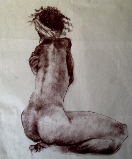  Charcoal on Paper, 26 May 2012  