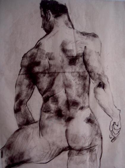  Charcoal on Paper, 9 June 2012  