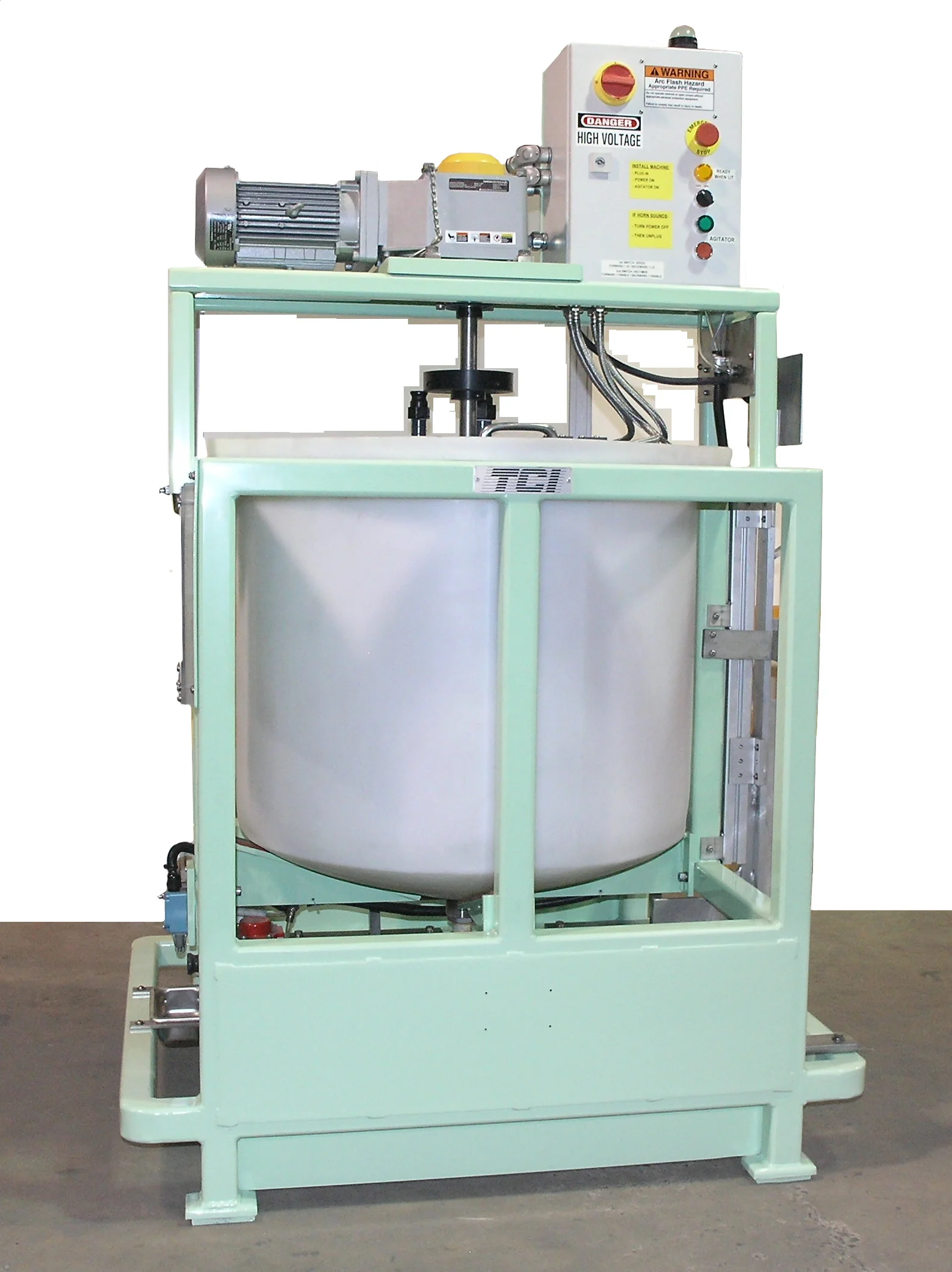 SMALL STATIONARY MIXING TANK