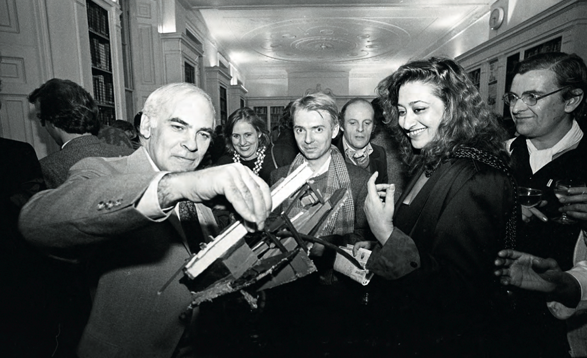 Tributes given to Zaha Hadid by Prof Dr Suha Ozkan, photo from worldarchitecture.org