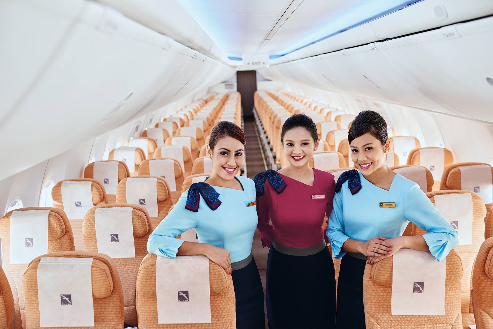 The SilkAir crew operate narrowbody jets to various leisure destinations across the region, photo from Singapore Airlines