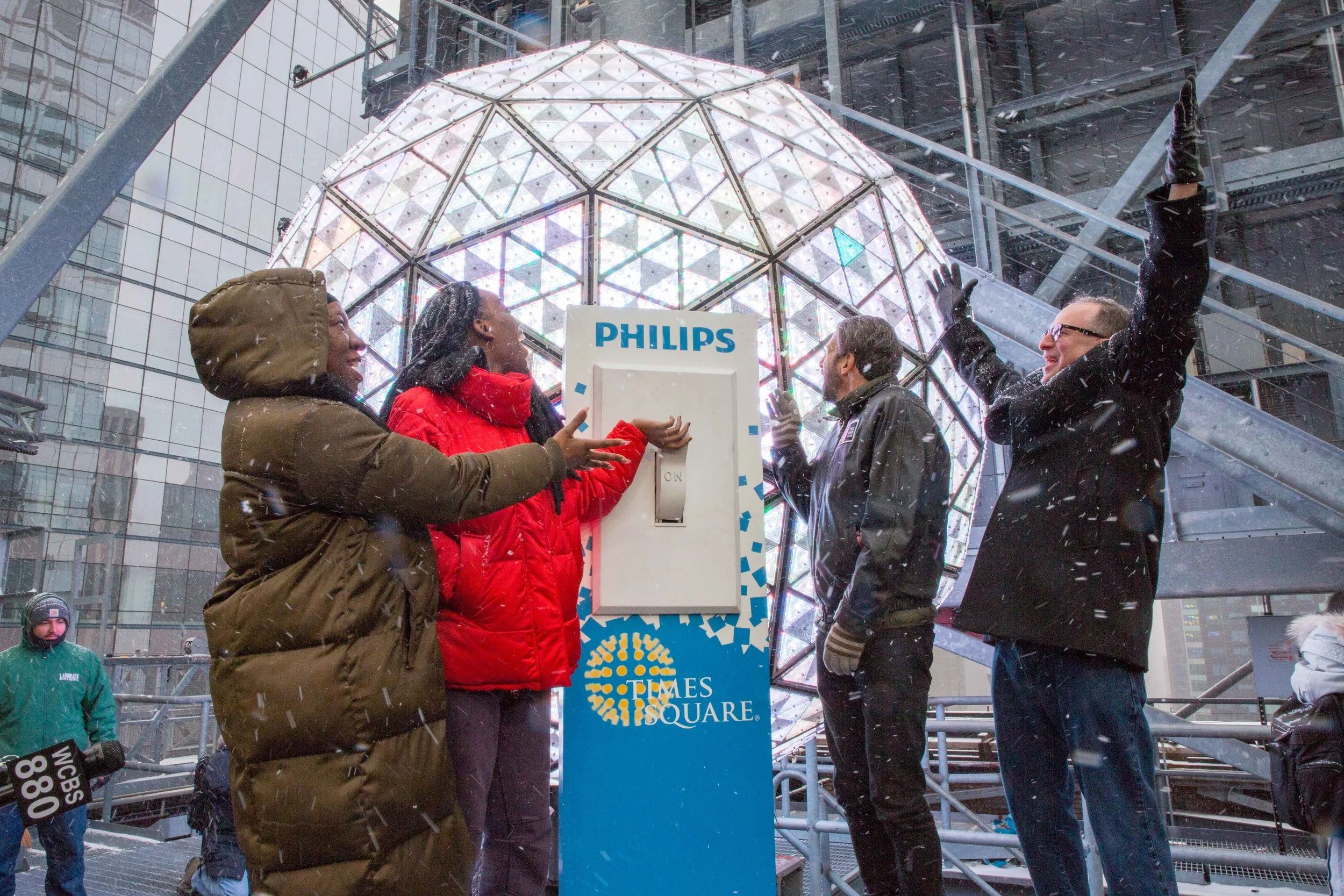 The iconic Times Square Ball, photo from TimesSquareBall