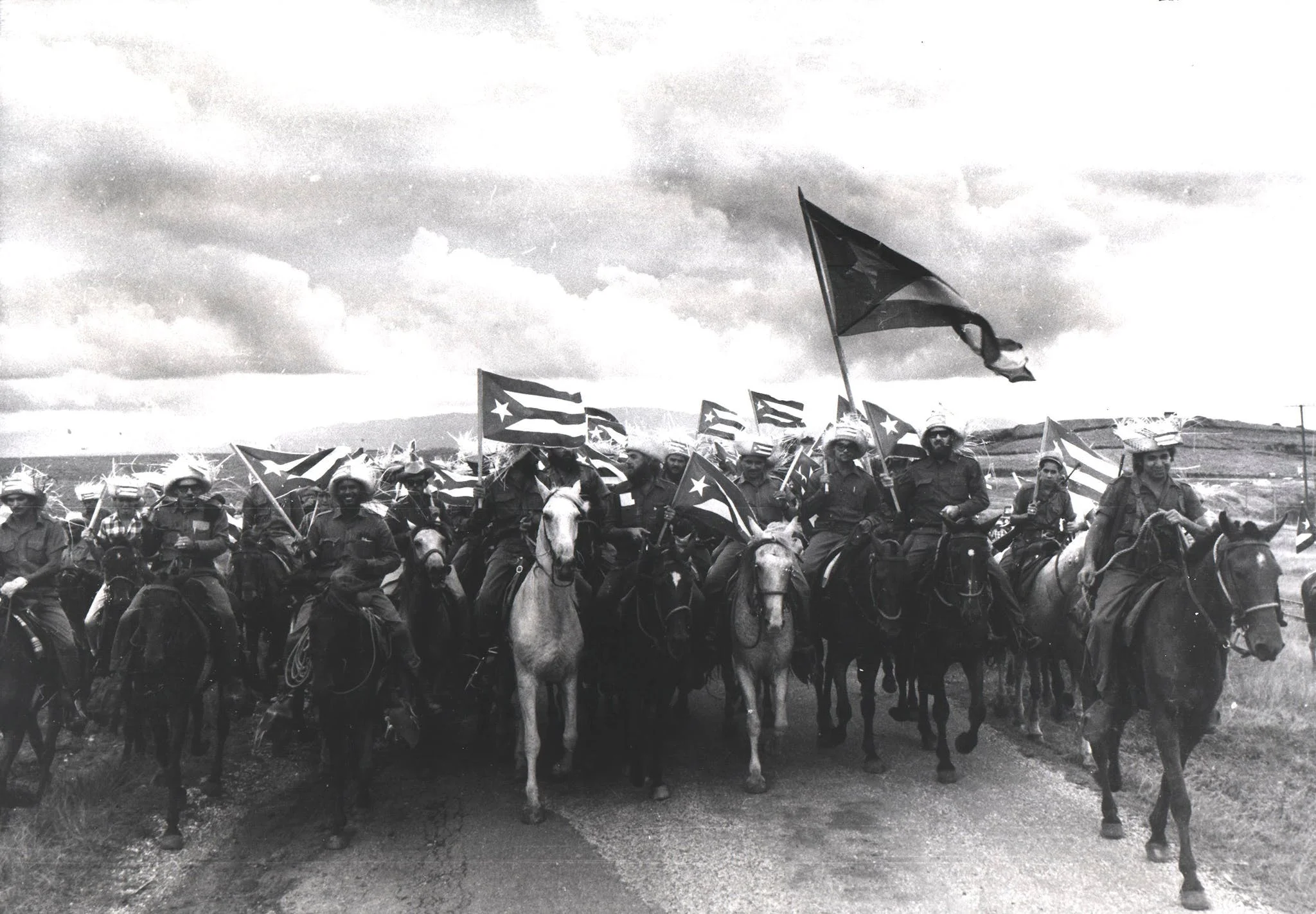 Raúl Corrales, La caballería (Cavalry) , 1960 (Couturier Gallery, Los Angeles)