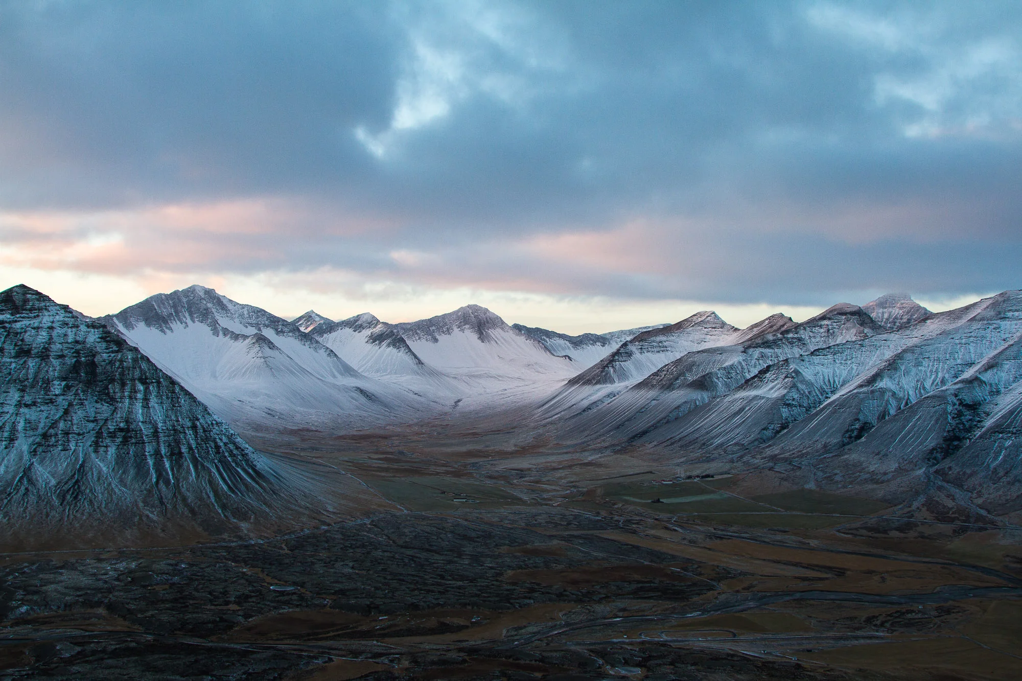 Arctic volcanic landscapes