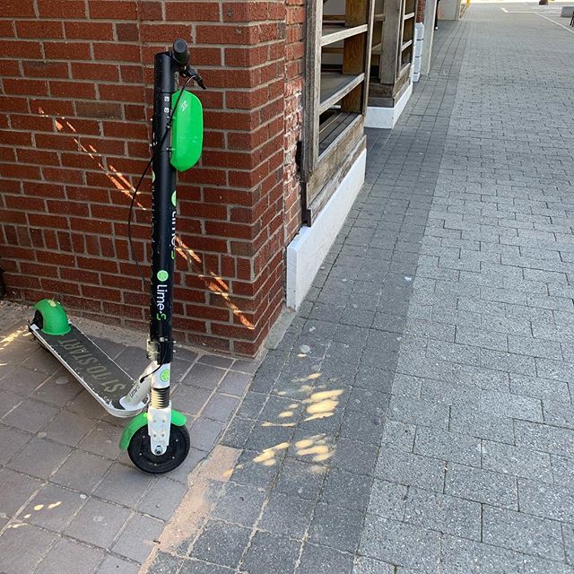 Seeing scooters parked outside of businesses and knowing that represents a customer who may not have made the trip without one. @bird &amp; @limebike will be fine in other cities. Our homegrown small businesses will pay the price for our city council