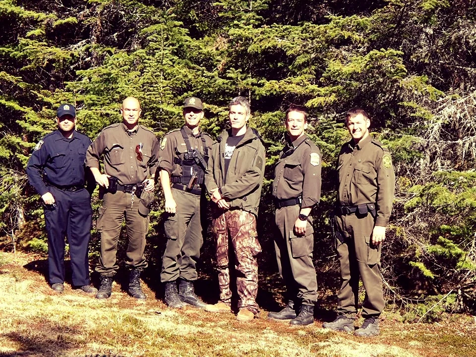 Formation en pistage humain à la Sûreté du Québec, 2017.