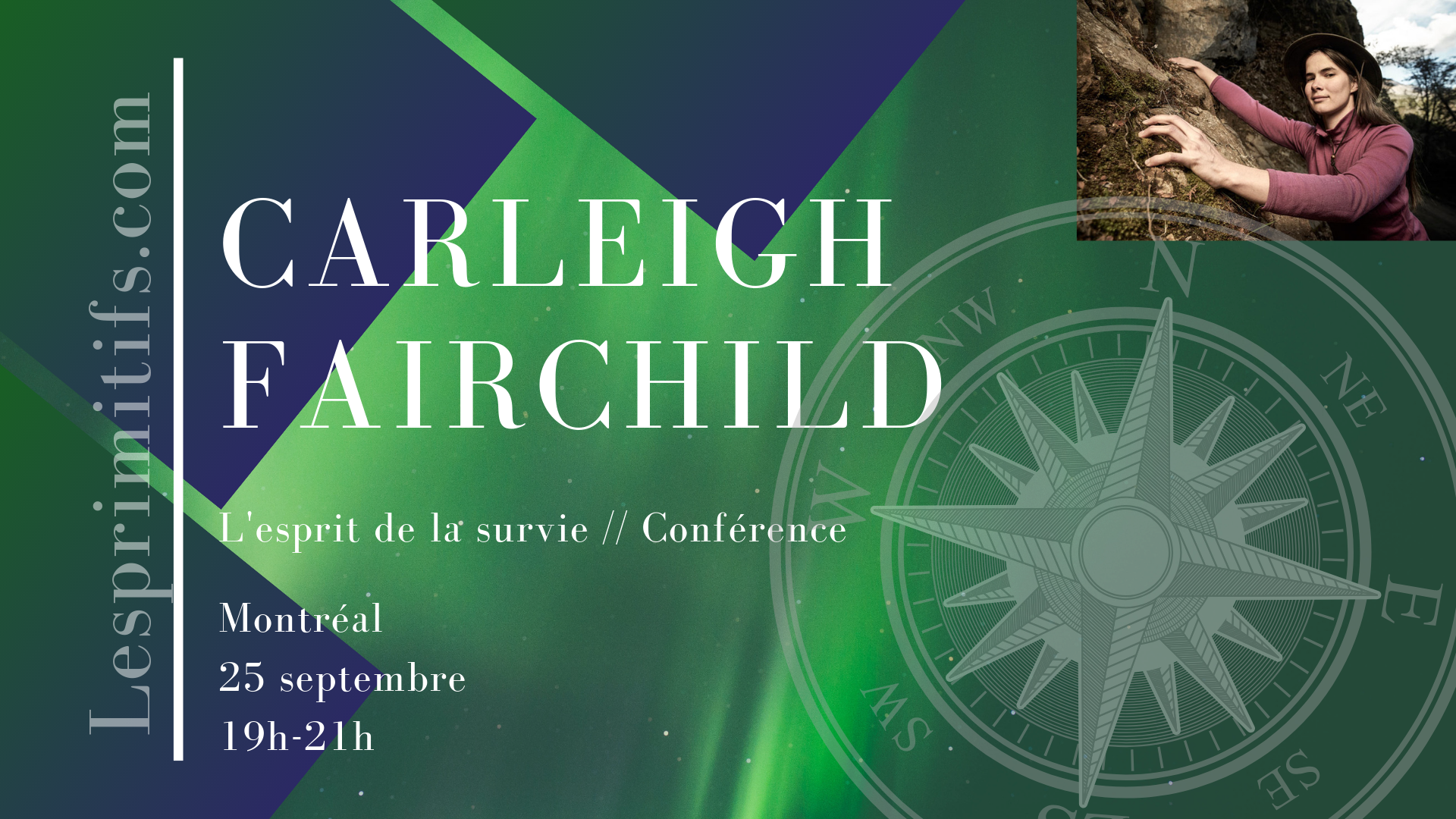 L'esprit de la survie - Conférence de Carleigh Fairchild