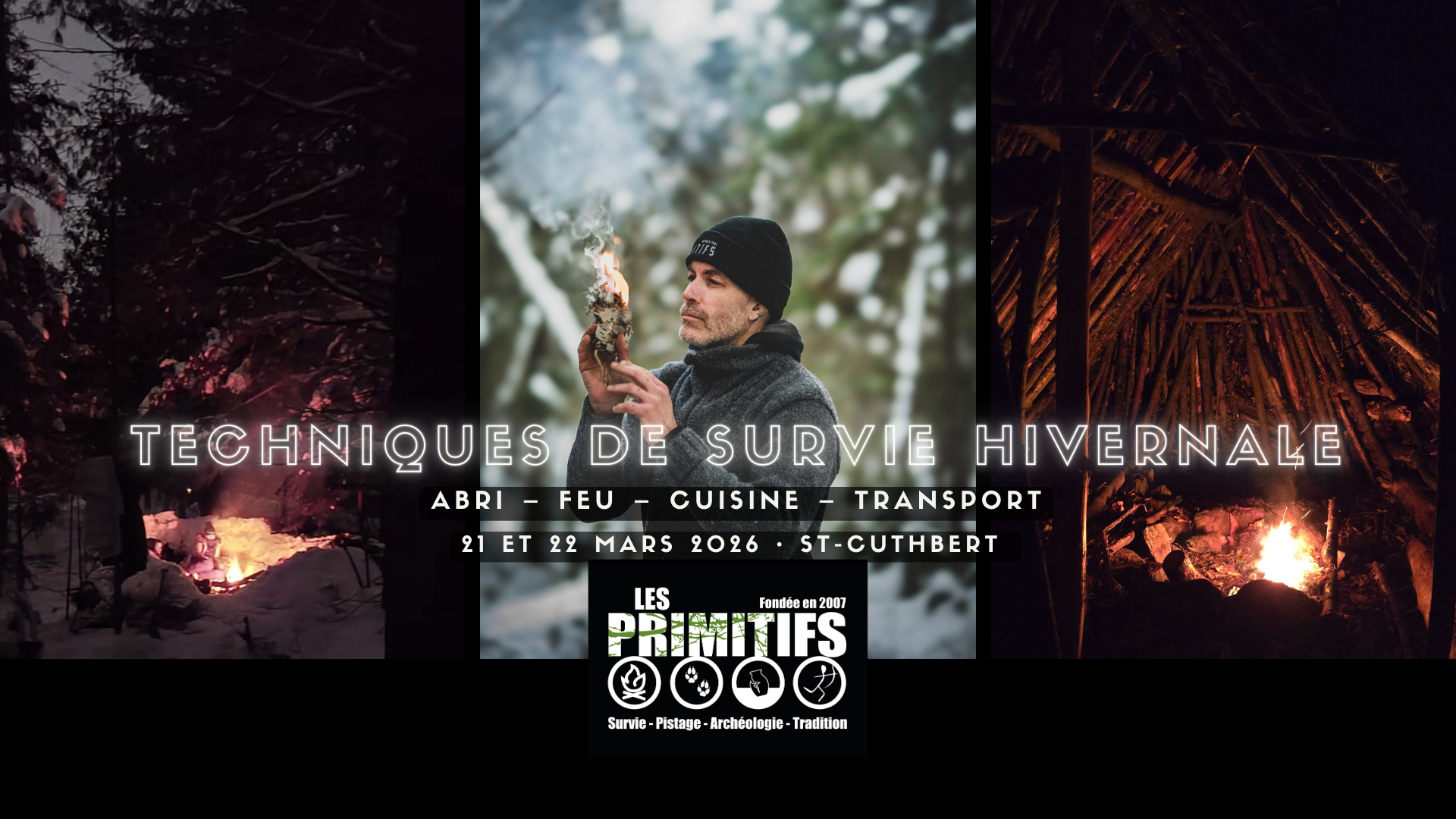 Techniques de survie hivernale (St-Cuthbert)