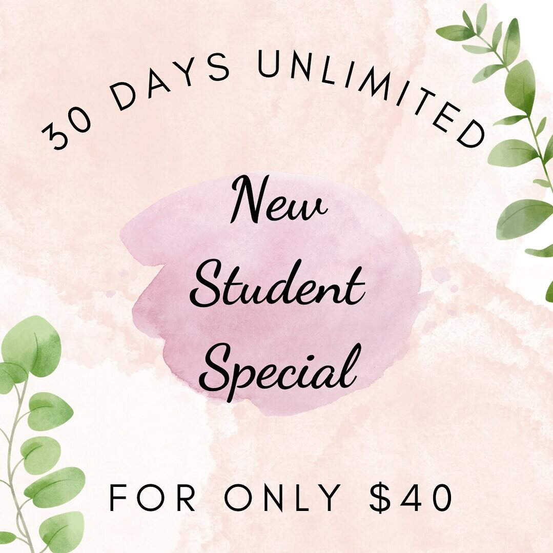 Haven&rsquo;t been to Kula for class yet? Embrace the spring season and launch into your journey of self discovery, strength &amp; serenity with our new student special ✨ Dive into a practice that nourishes your mind, body &amp; spirit. Unlock the po