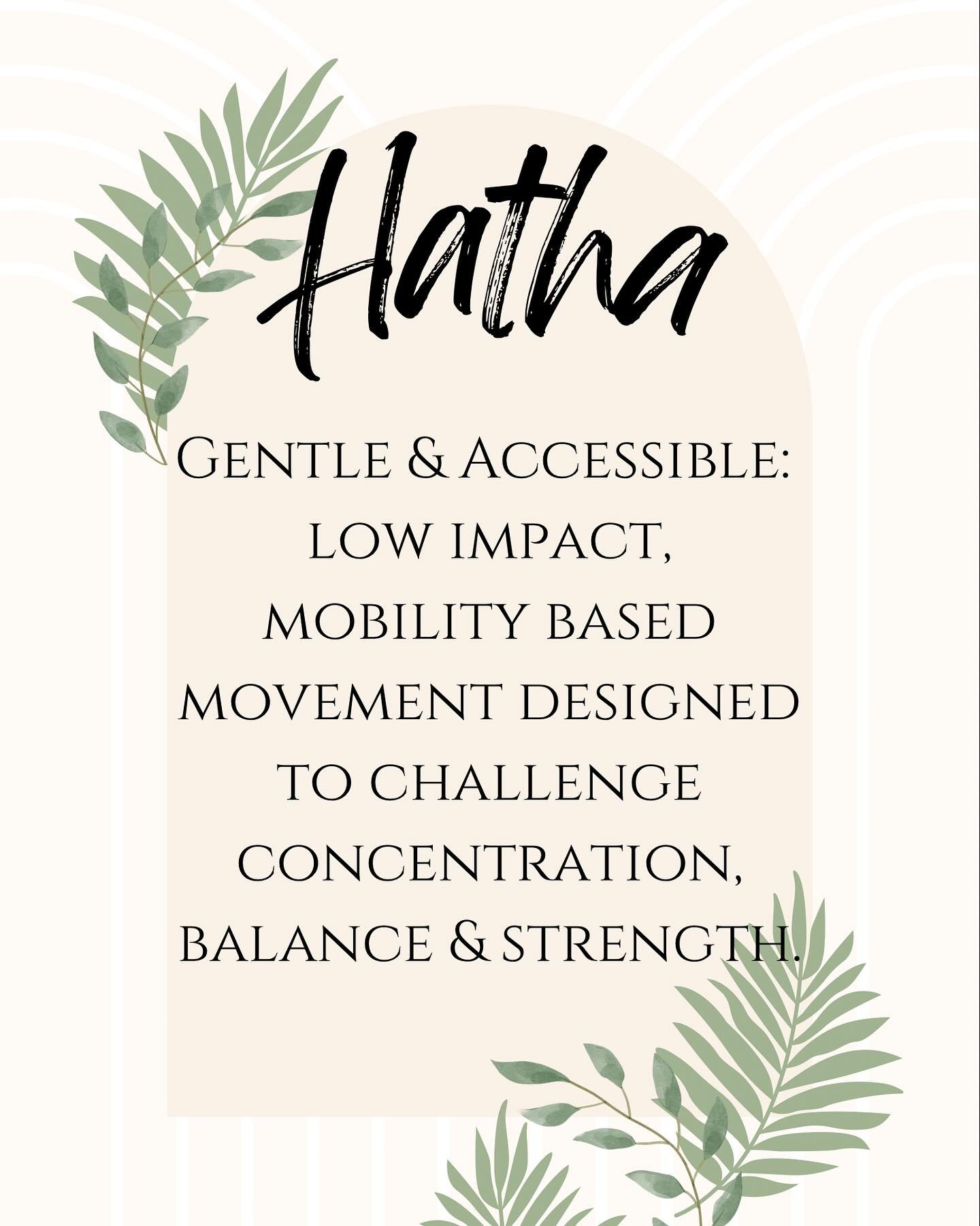 HATHA | led by Julie Wellendorf 
✨ Sundays at 10am 
✨ Wednesdays at 12:30pm