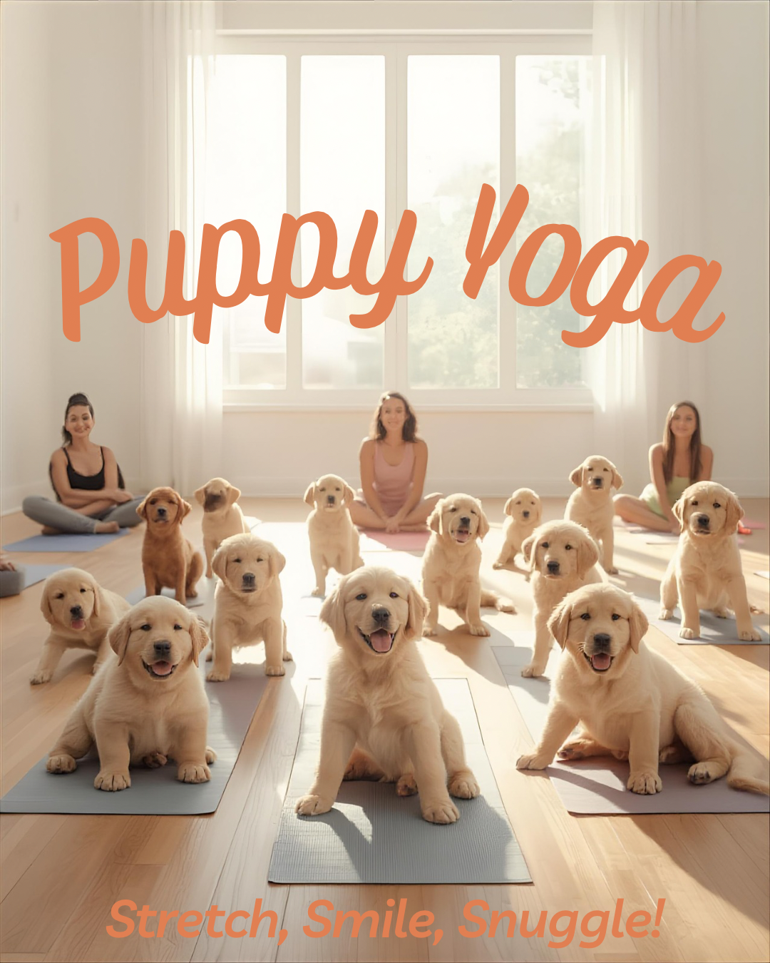 PUPPY YOGA