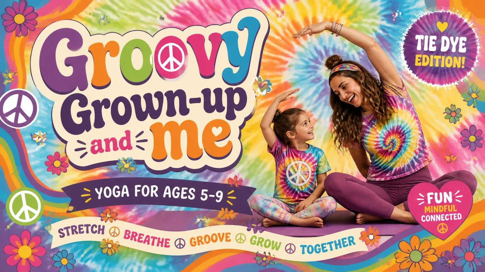 Groovy Grown-up &amp; Me: Tie Dye Edition