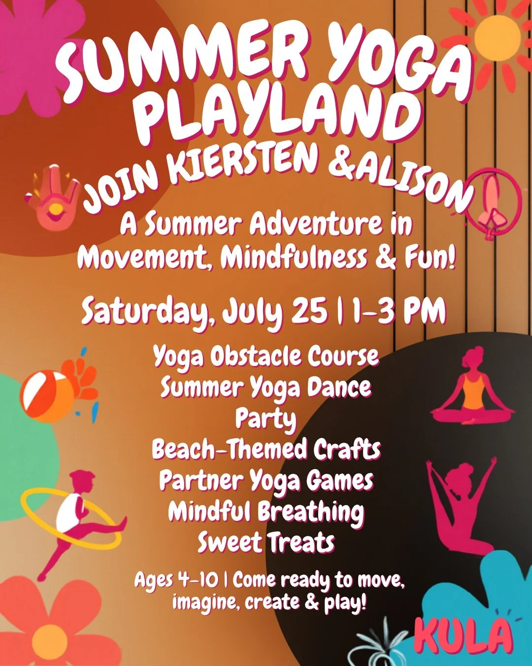 Kids Summer Yoga Playland