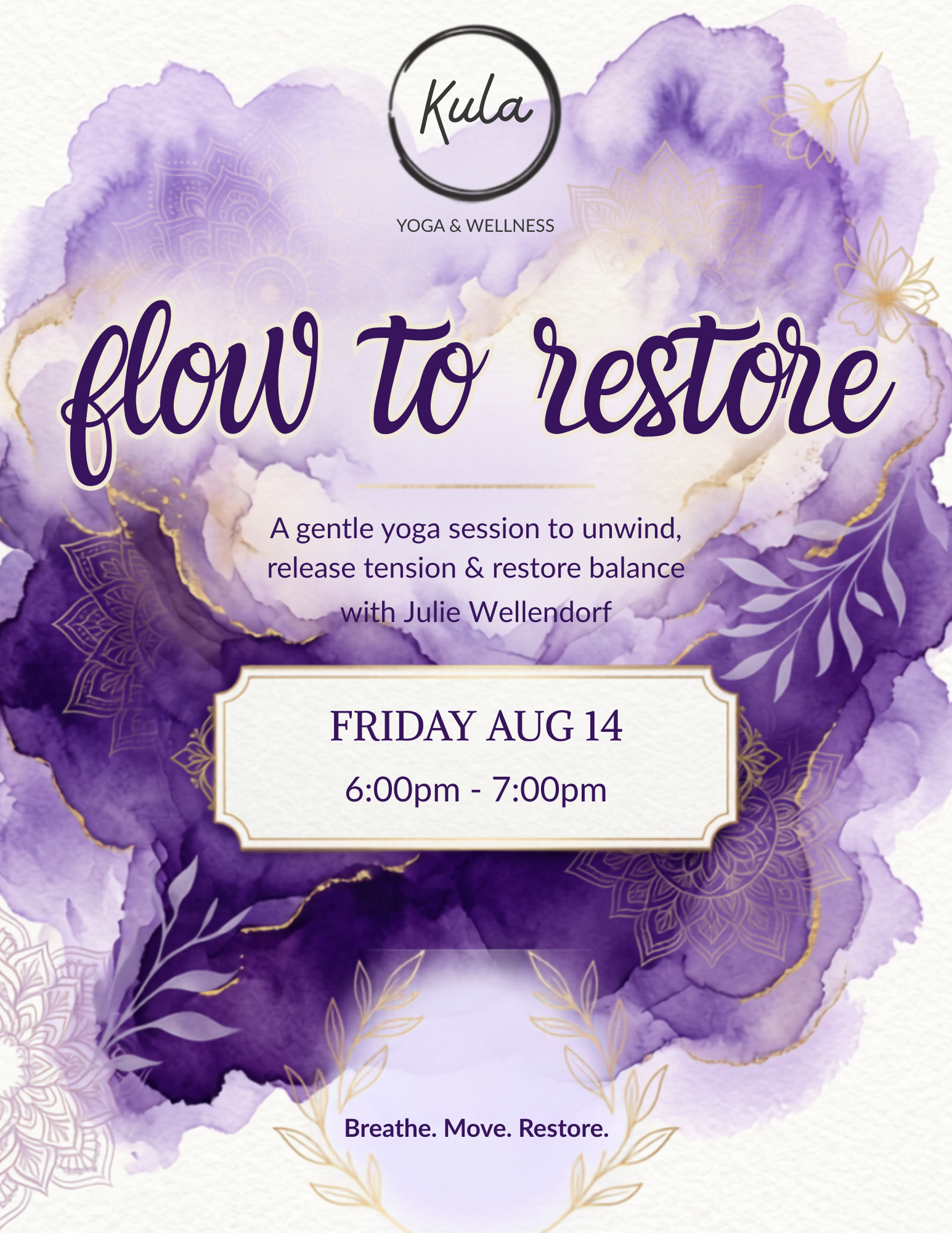 Flow To Restore 