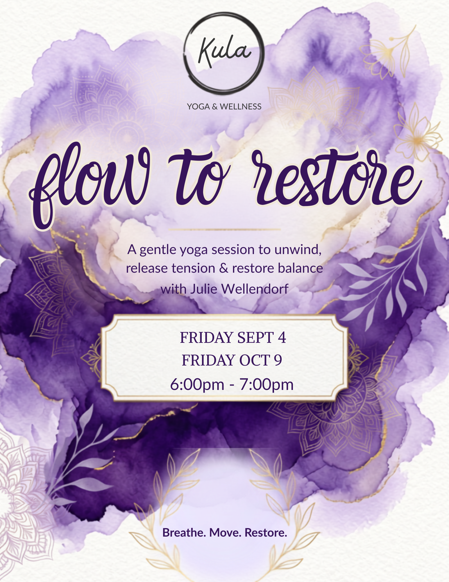 Flow To Restore  
