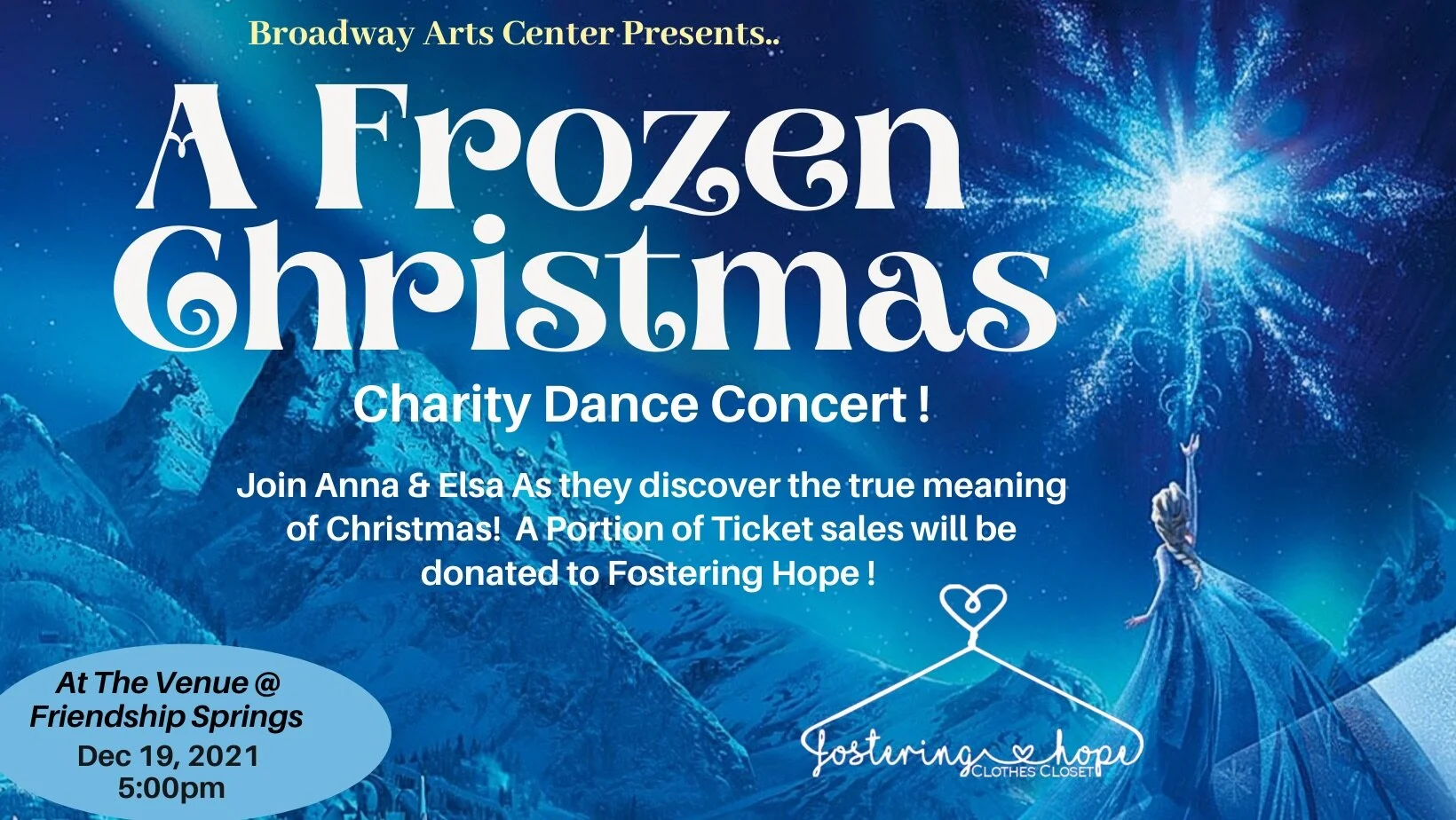 A FROZEN CHRISTMAS PERFORMANCE