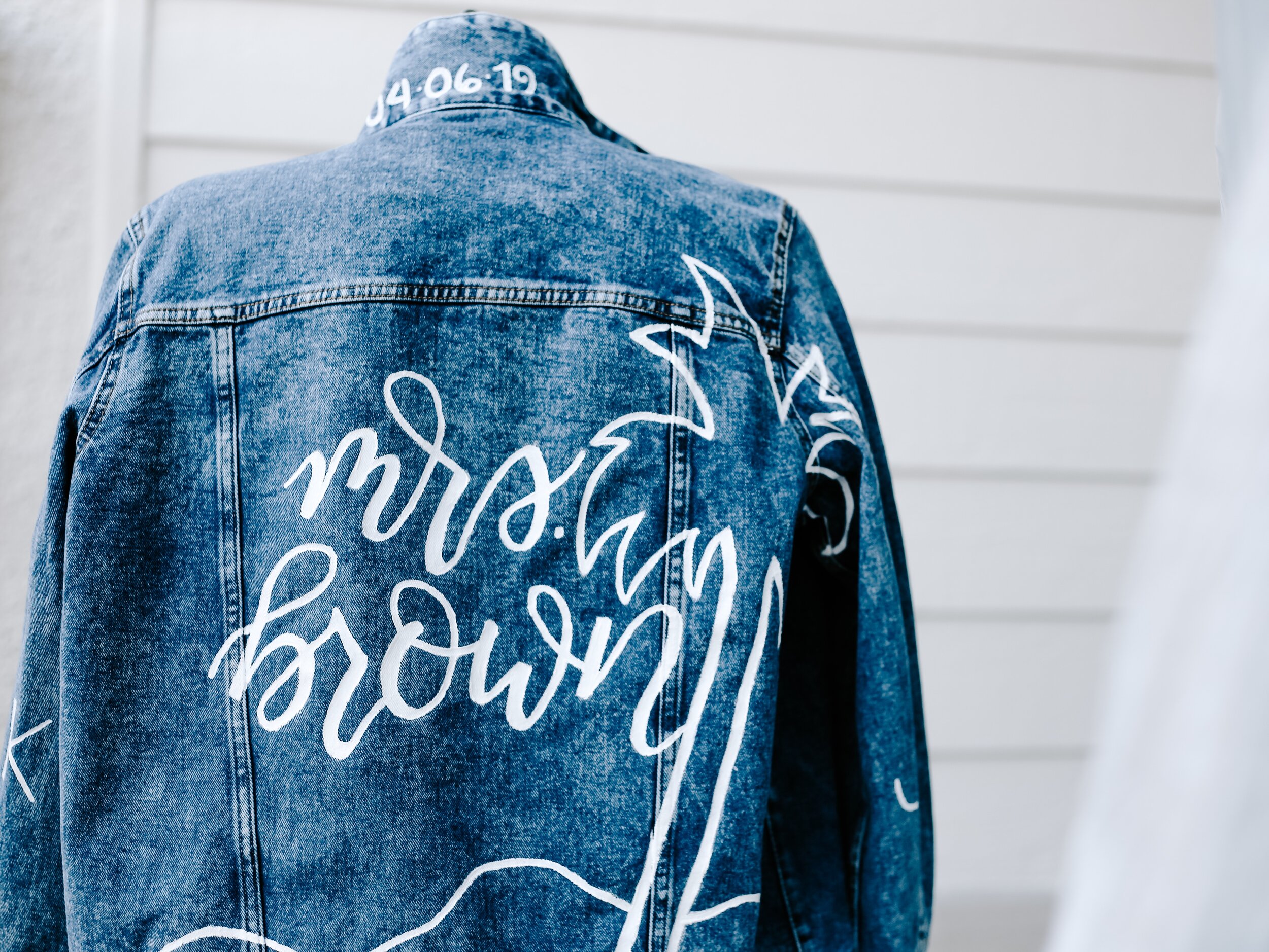 custom jean jacket