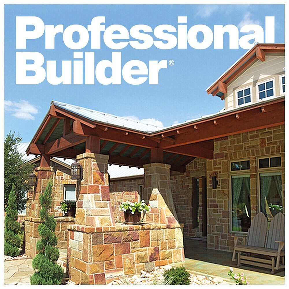 Two of our custom homes (&ldquo;Ridgeview&rdquo; &amp; &ldquo;Bentwater&rdquo;) have been featured in Professional Builder magazine.  Since it was first published in 1936, Professional Builder has been a leading business content provider for the U.S.