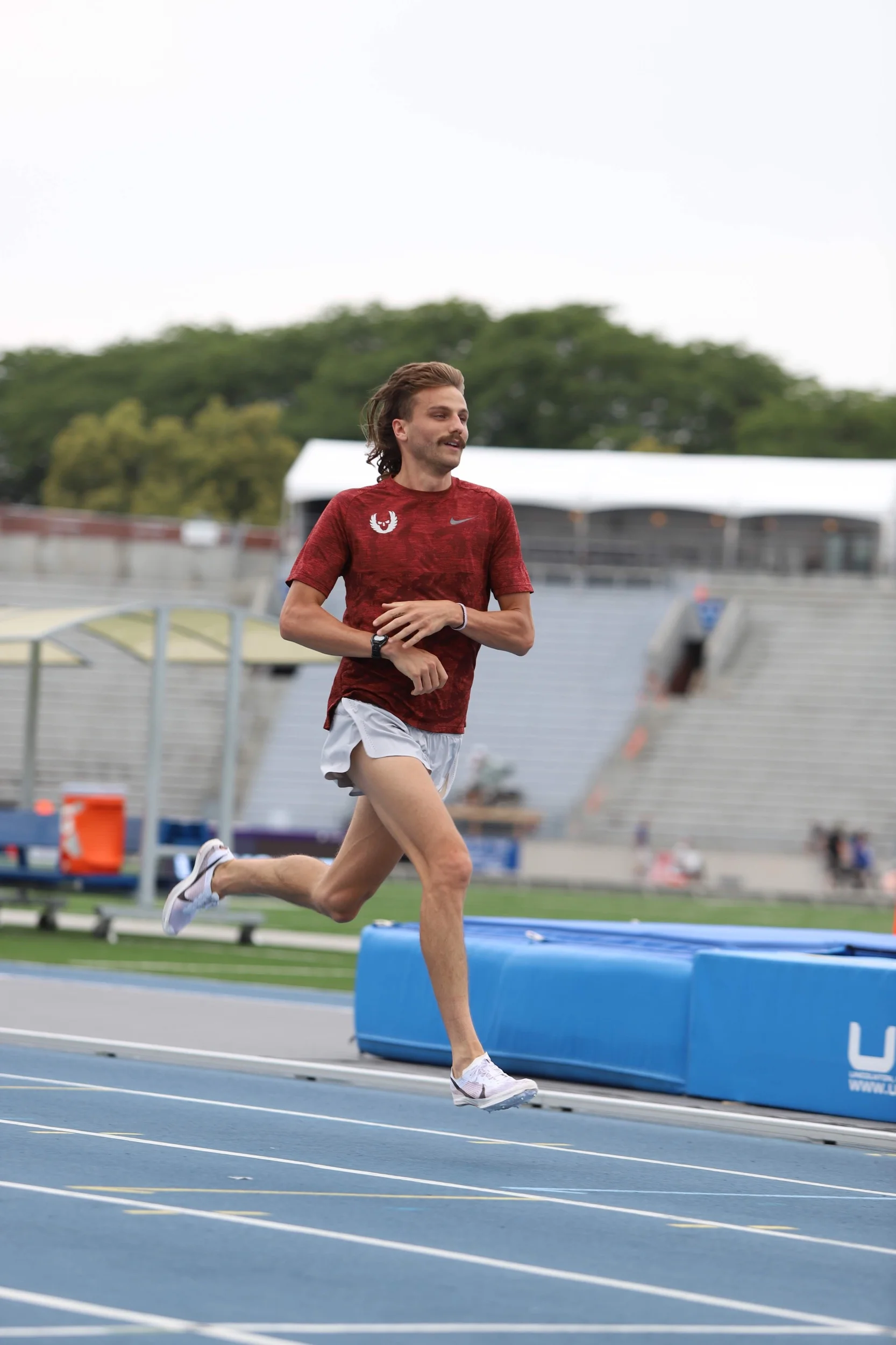 Craig Engles pre-meet. 