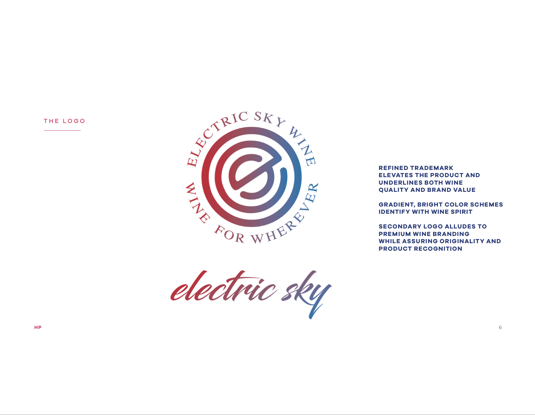 Electric Sky Wine Logo