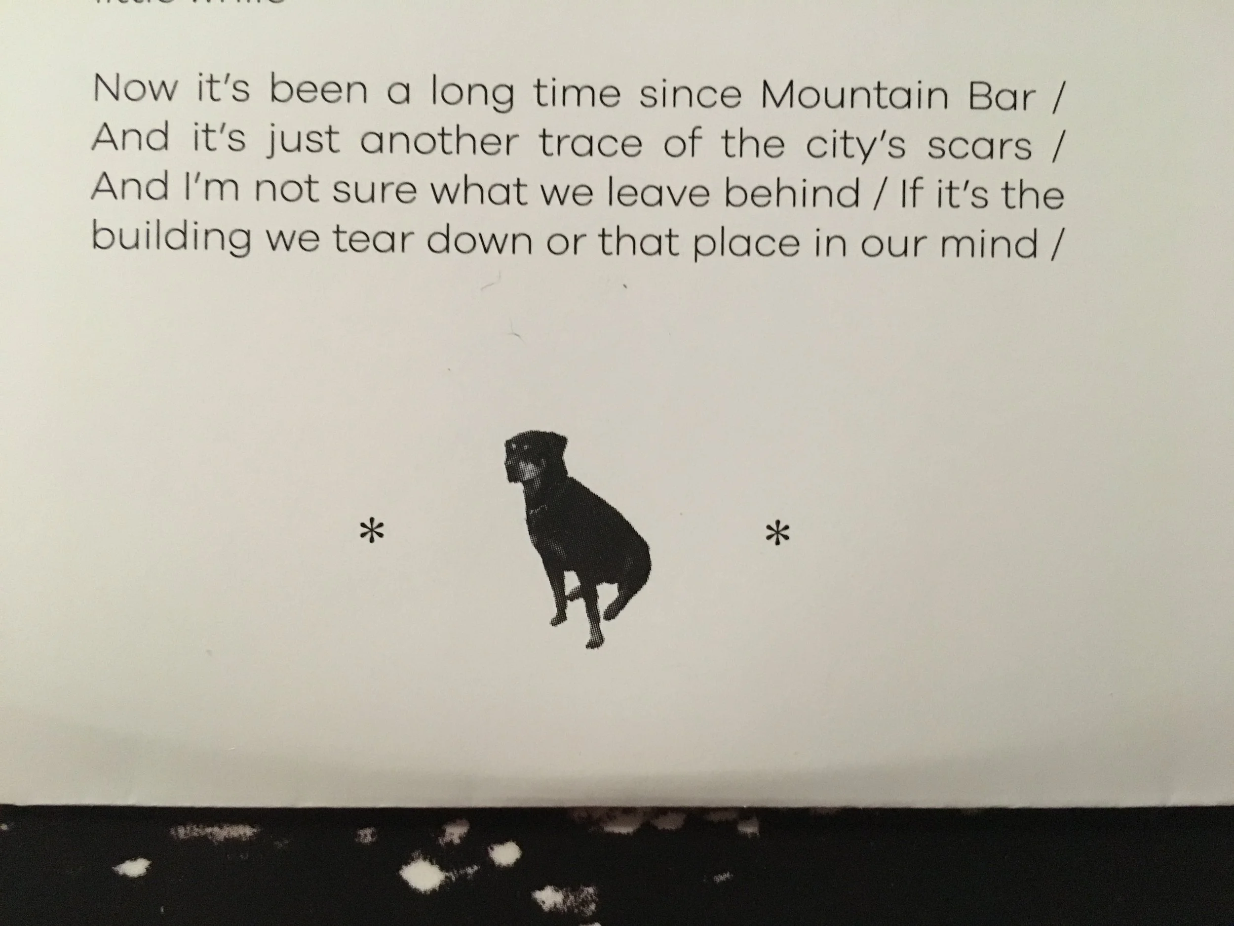 Billy the Dog insignia for The Herbert Bail Orchestra