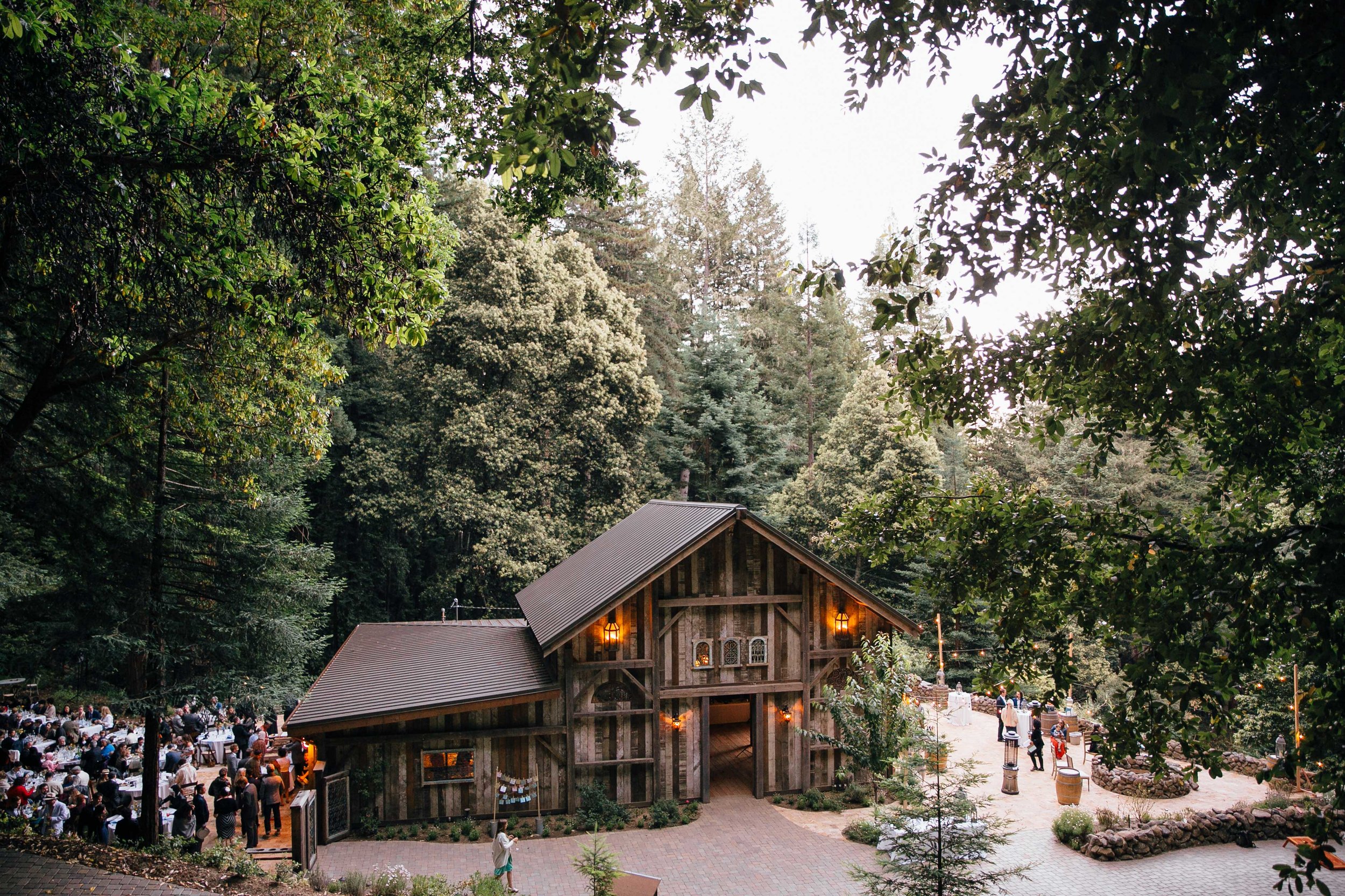 Santa Cruz Redwood Lodge Wedding