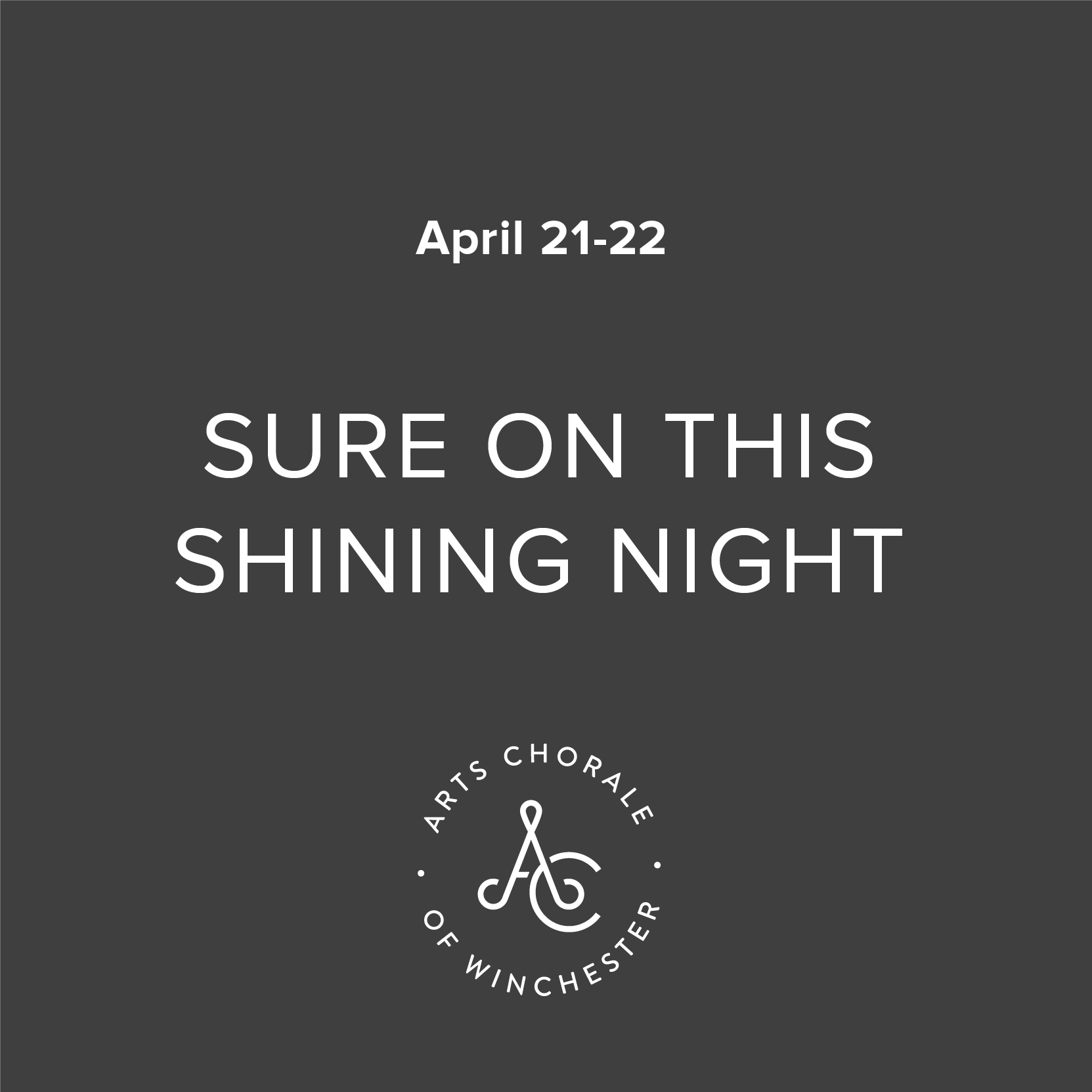 SURE ON THIS SHINING NIGHT