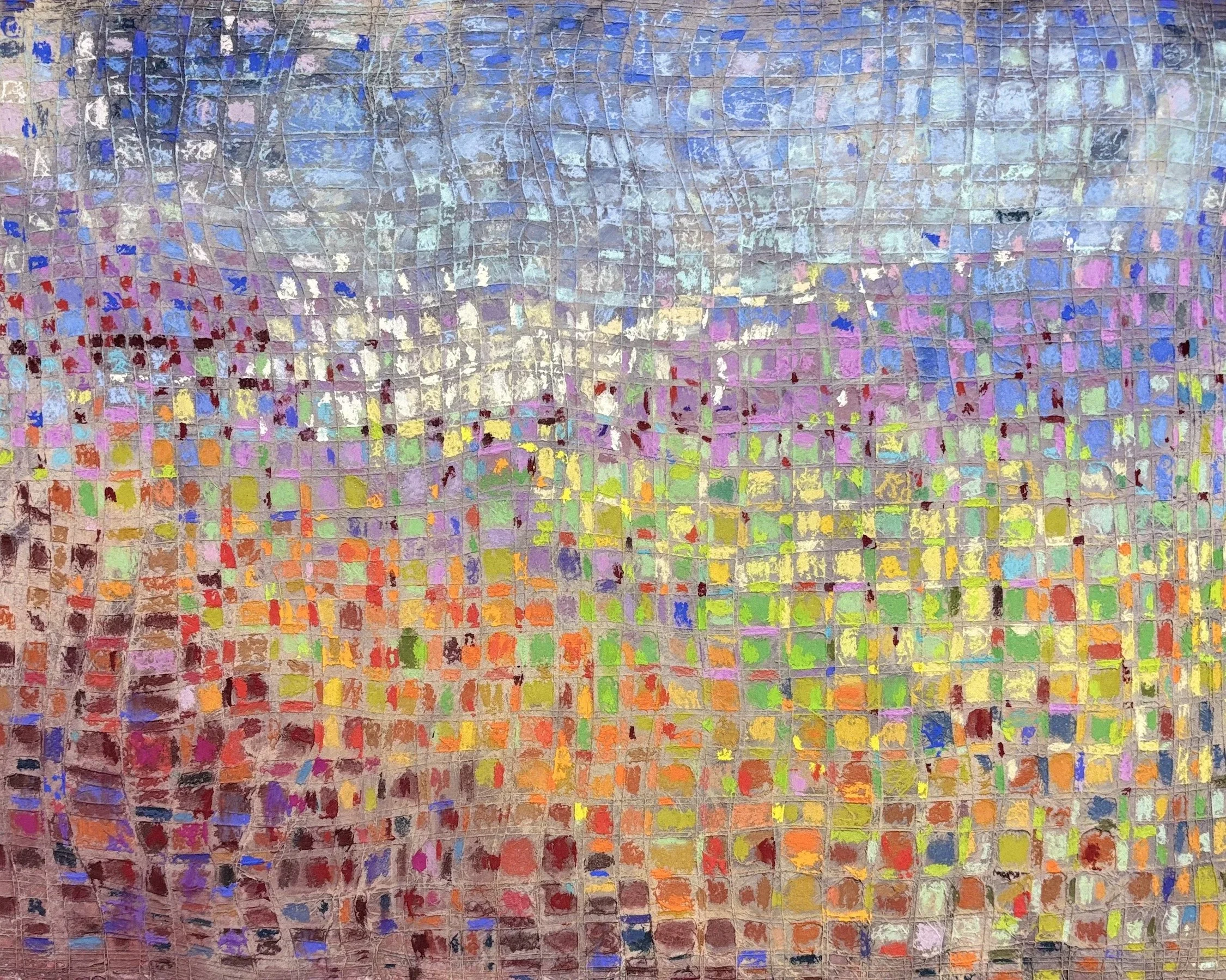  Soft Pastels on Thai Gossamer paper 