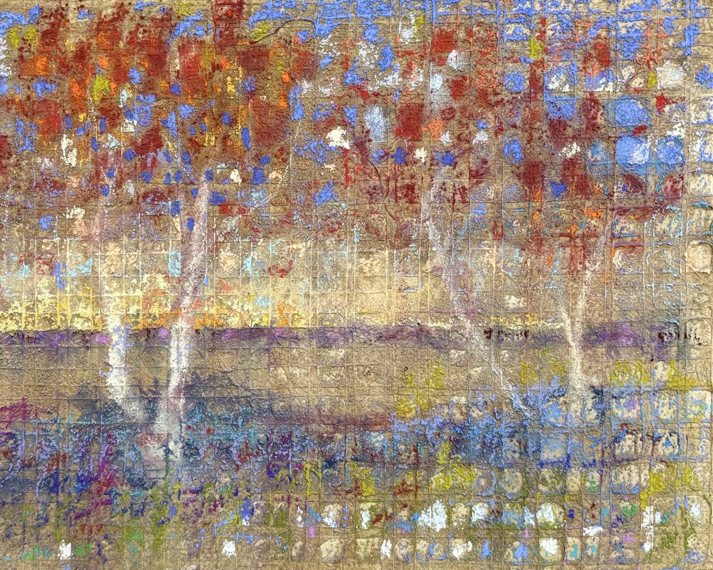  Soft Pastels on Thai Gossamer paper 