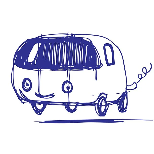 from sketch to lino block.