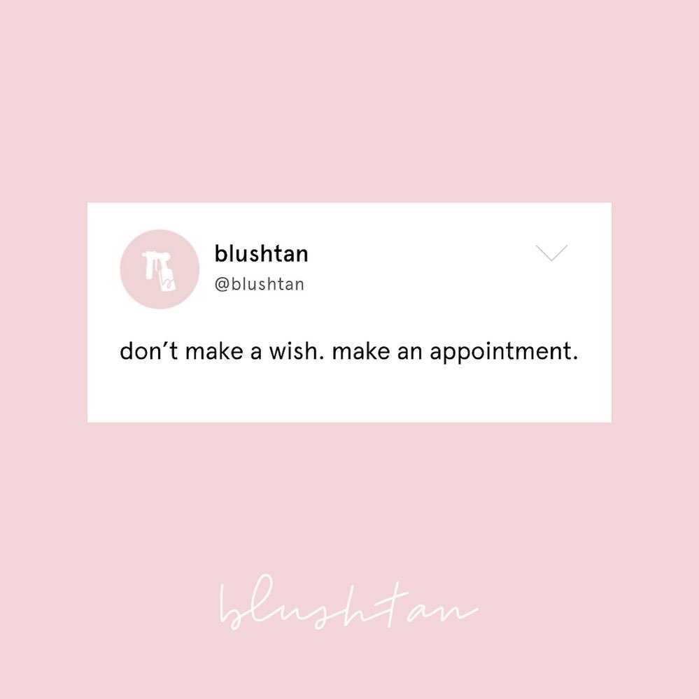We&rsquo;ll make all your (fake tan) dreams come true 😉 🪄 

find your local studio + book your sunless glow at blushtan.com/locations !
