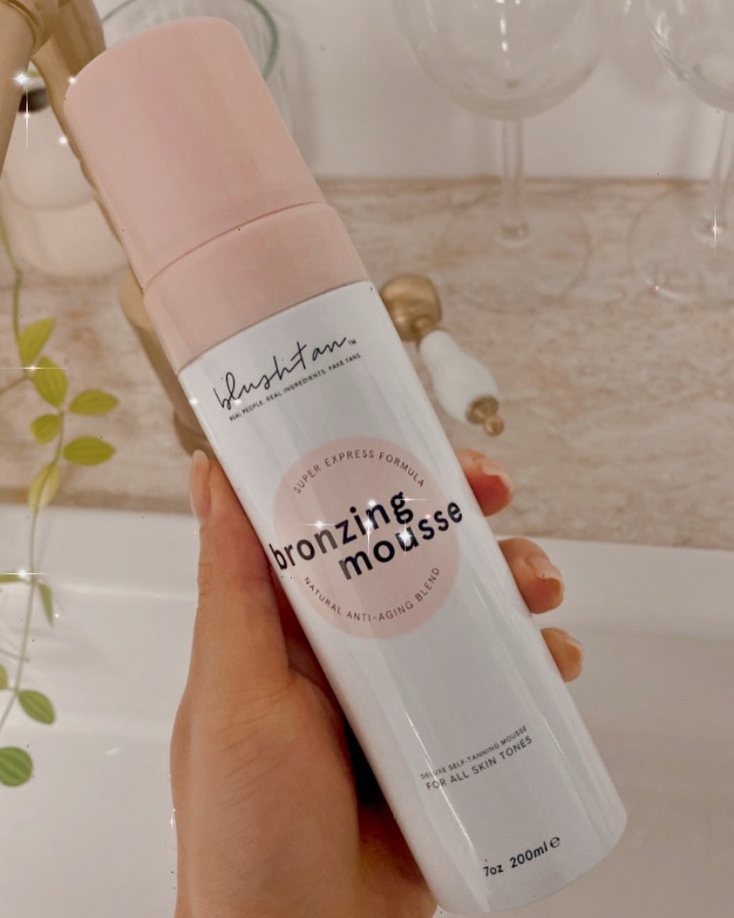 our best seller for a reason ✨ bronzing mousse is formulated with hydrating + anti-aging ingredients that keeps your skin smooth &amp; dewy while providing a healthy, natural looking glow for every skin tone 😍 ​​​​​​​​​
ps - layer it on top of your 