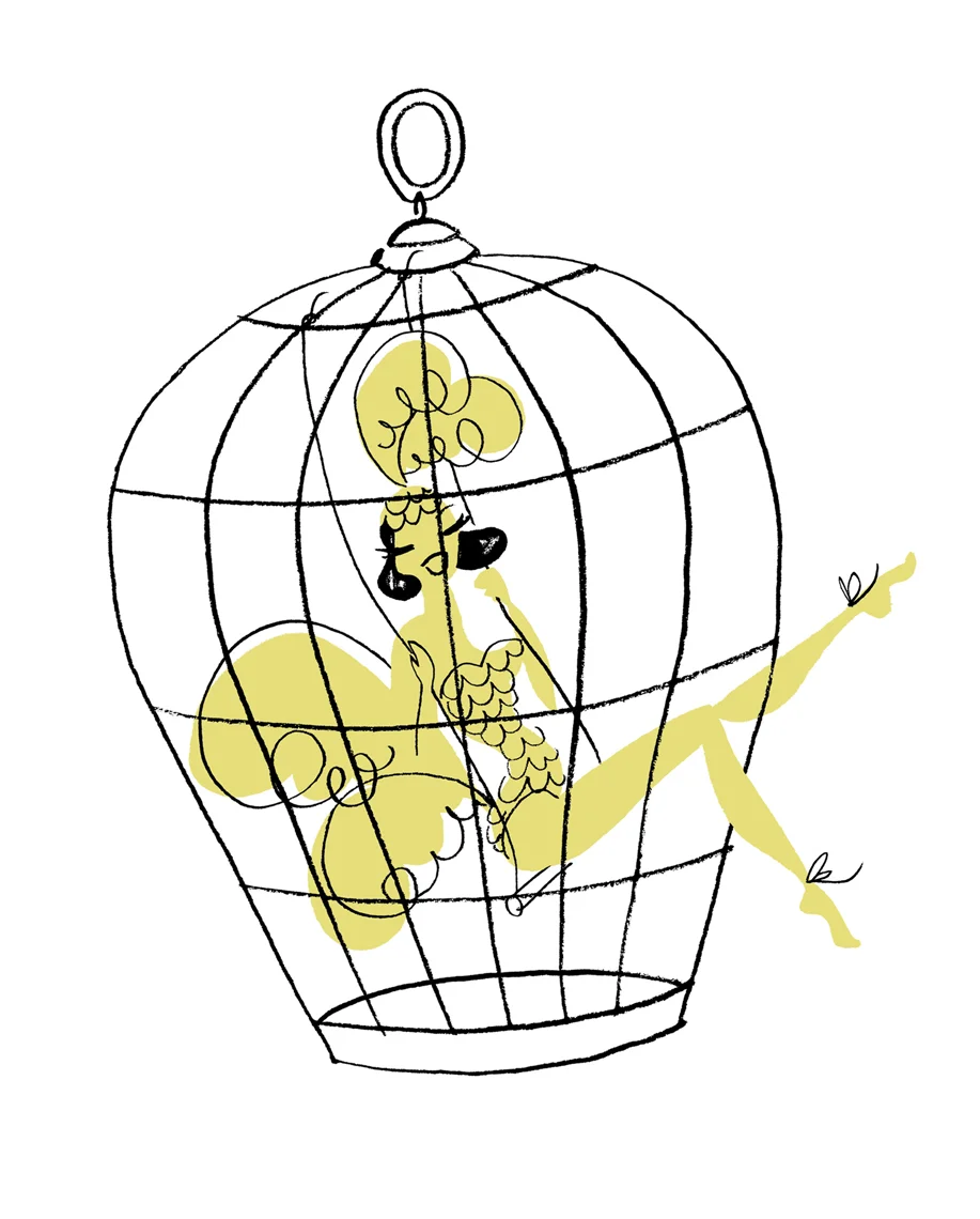 LaCage_jau_filles_jaune_NerylWalker.jpg