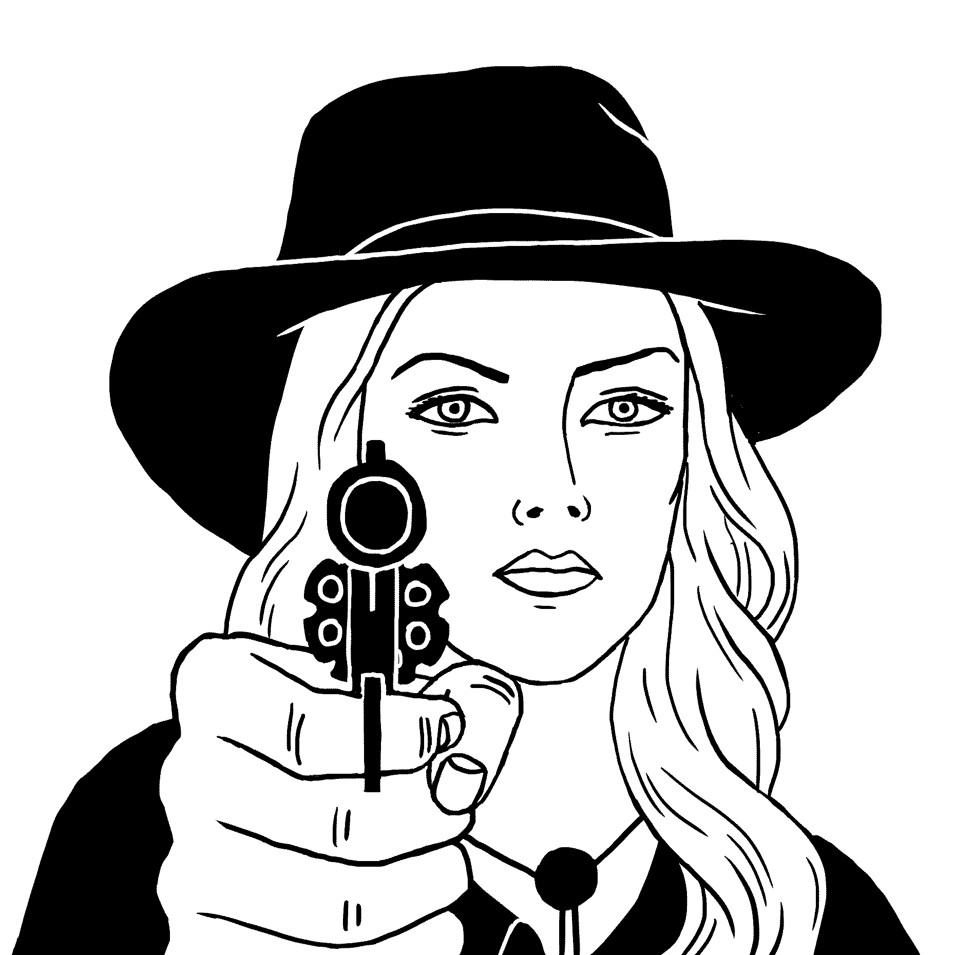 CharlizeTheron_gun.gif