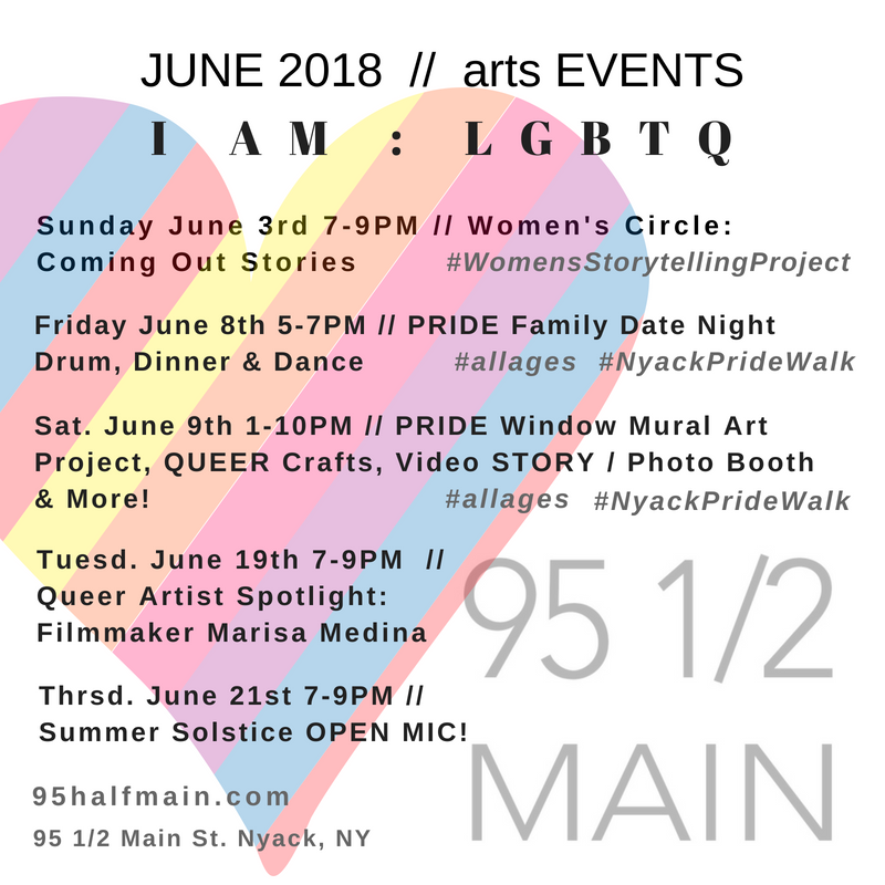 JUNE 2018 Programs //  I AM  :  LGBTQ