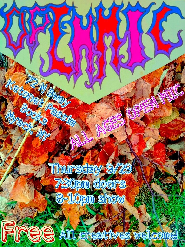 All Ages Open Mic 9/29!