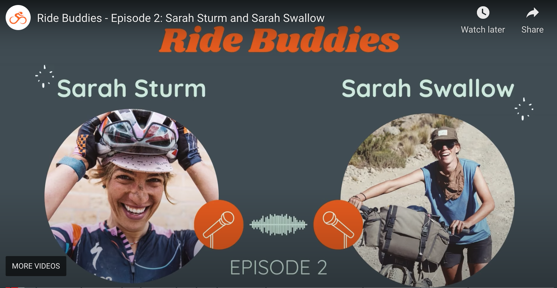 Listen: Bikes or Death Podcast, Ride Buddies with Sarah Sturm, My TDR Playlist 