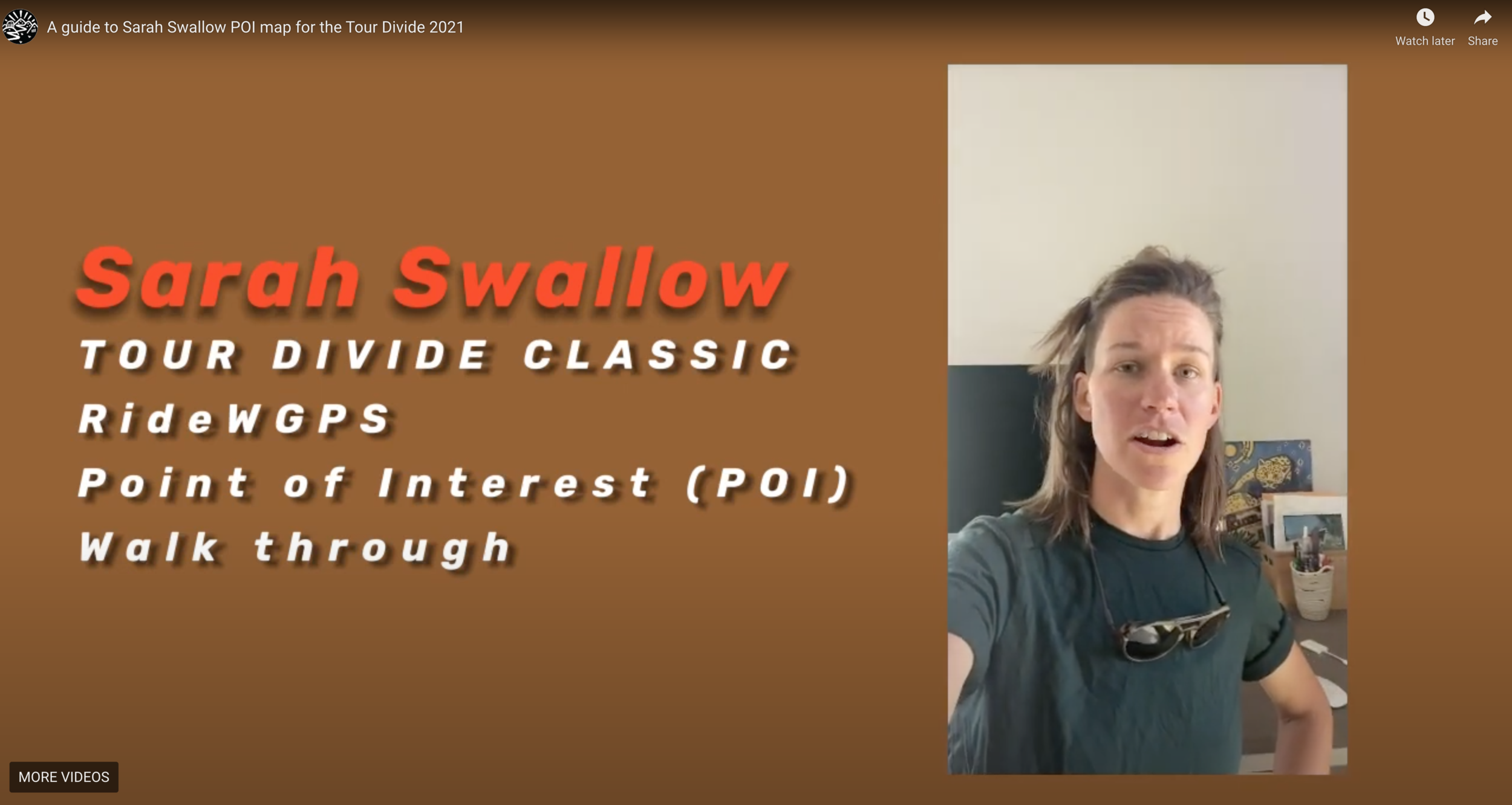 A Guide to My Tour Divide Route POI Map