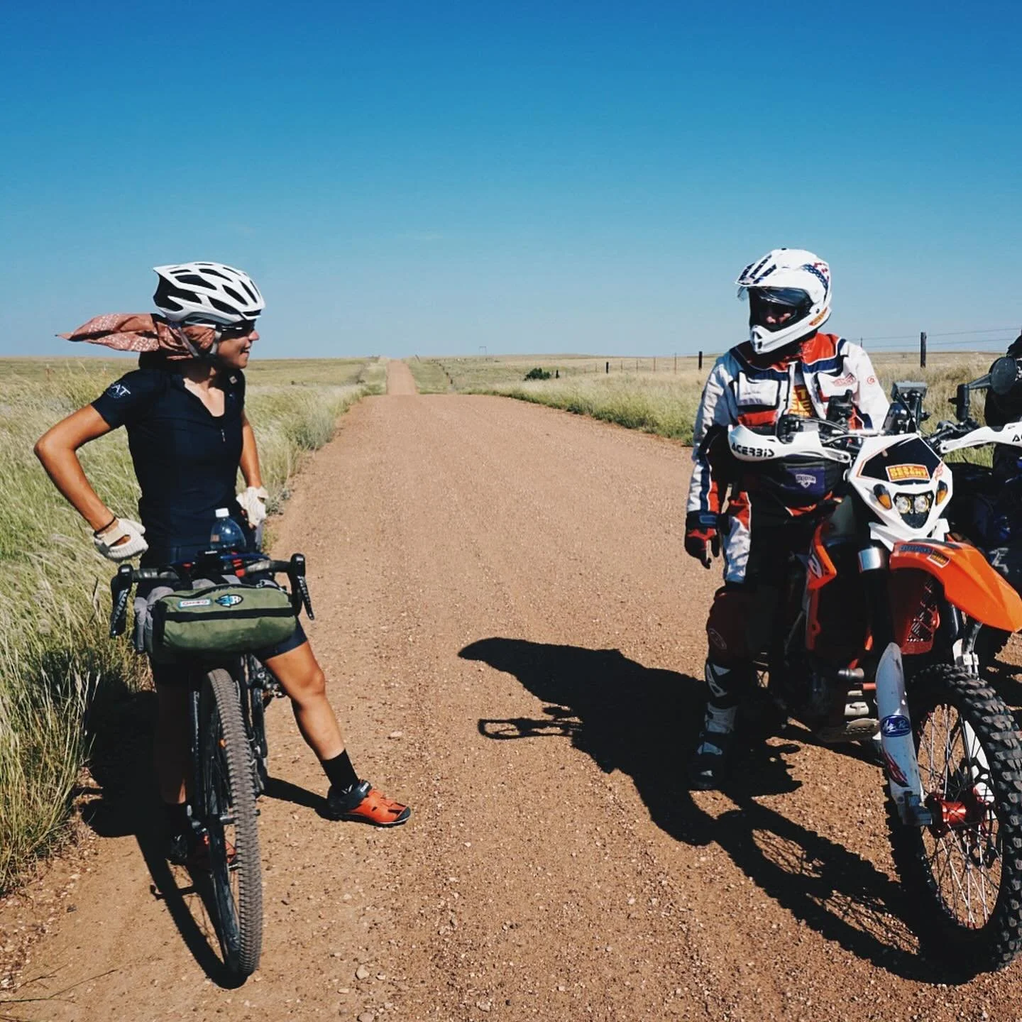 In August 2015, I closed the doors to my bike shop, @swallowbicycleworks and set out to ride 5,000 miles across the U.S. on dirt roads, following a dual sport motorcycle route called the Trans-America Trail (TAT). My partner at the time and I became 