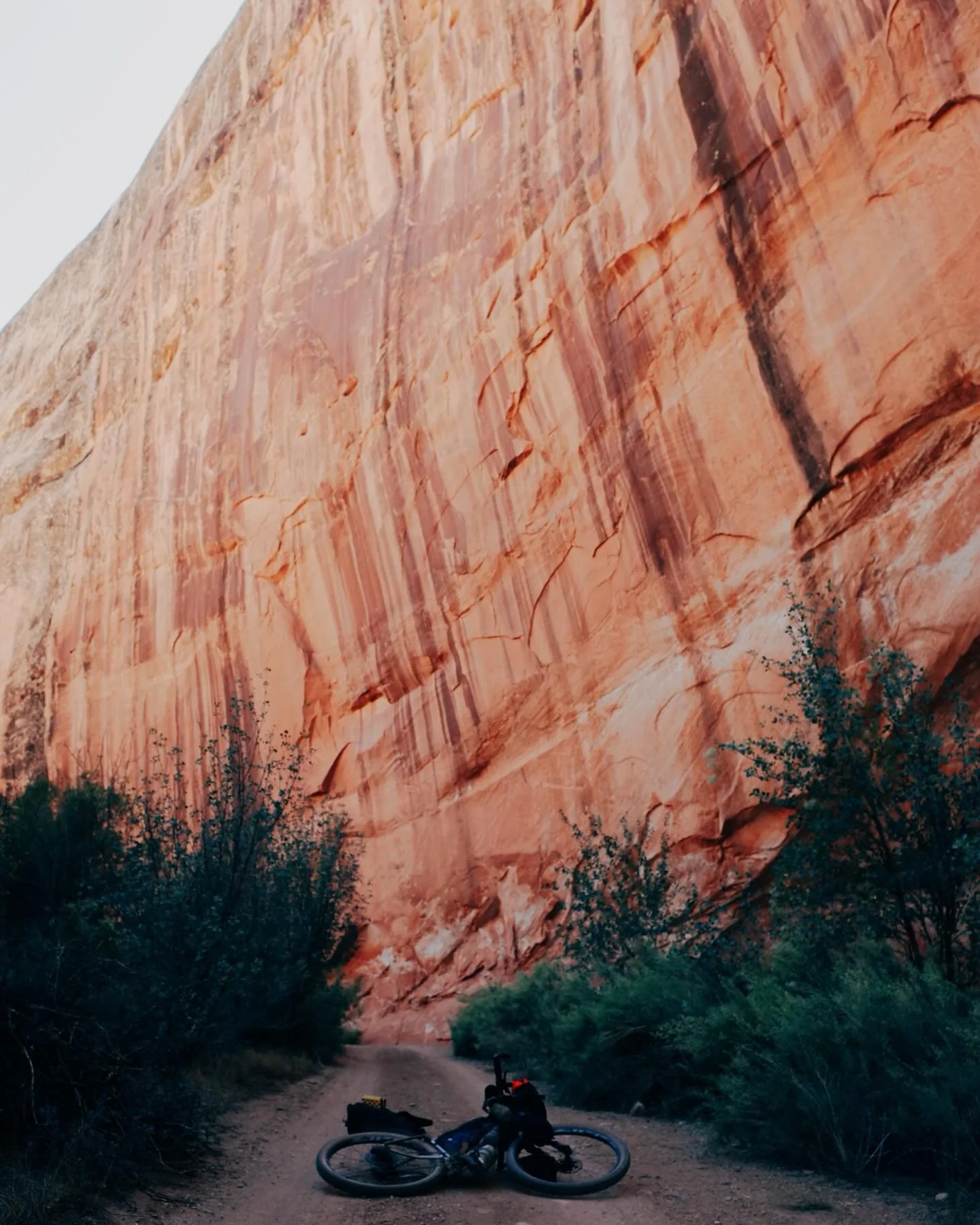 The last five days from Park City to Moab, Utah have been some of the most wild, stunning, and humbling of this entire ride. Just wow!

From Park City, I climbed into the Unita Mountains where afternoon thunderstorms dropped temps fast. I waited out 