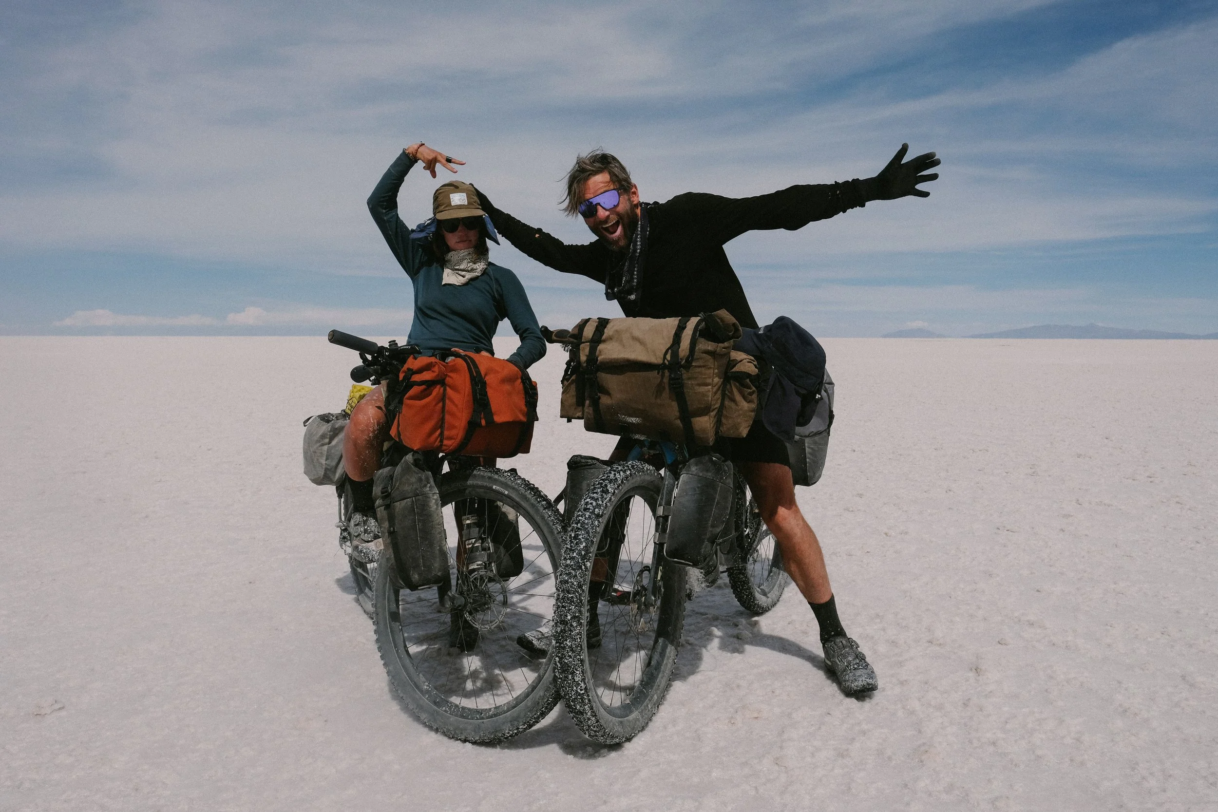 Bikepacking for Couples Part I: Lost on the Bolivian Salt Flats, A Story