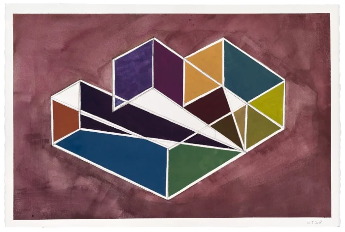 OpeningNight-I, 2018, 15x22, Watercolor and gouache on Paper