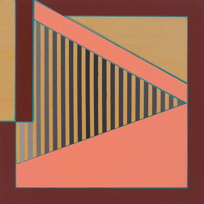 Told You So, 2025, 12x12, Matte Acrylic and Flashe on Panel