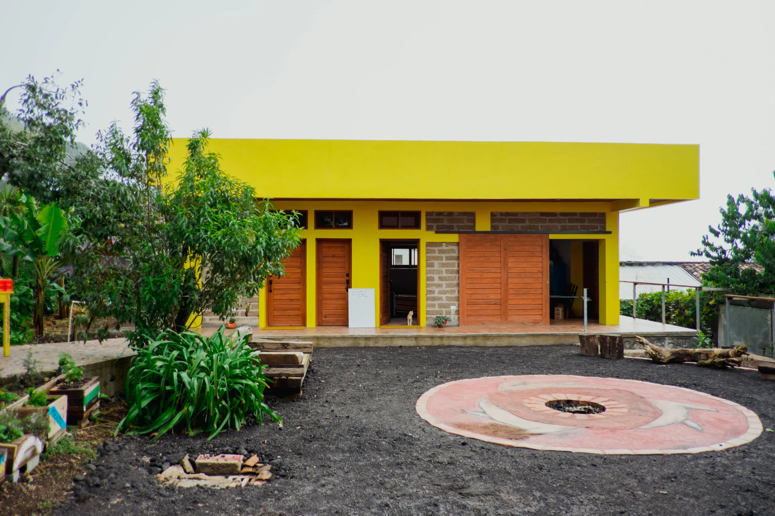 Lowell and Mayra's home in Santa Elena, artist residence