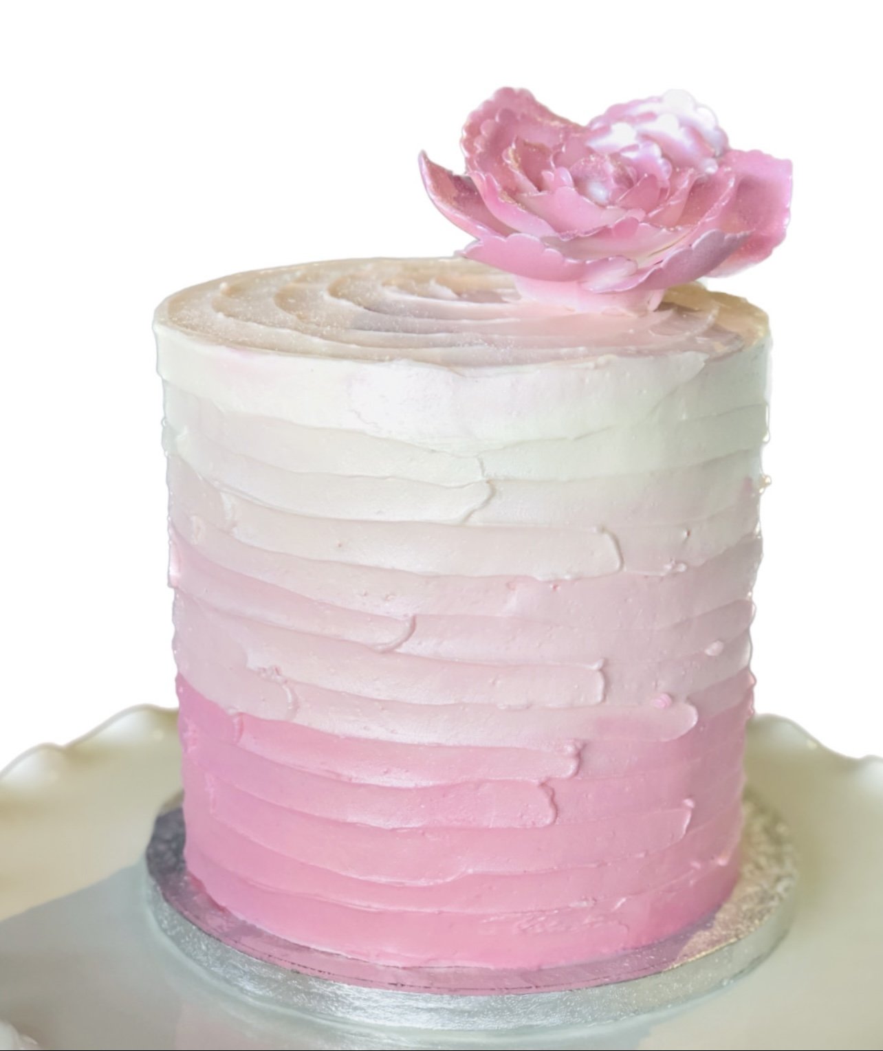 Pink Lemonade Ombre Cake Recipe